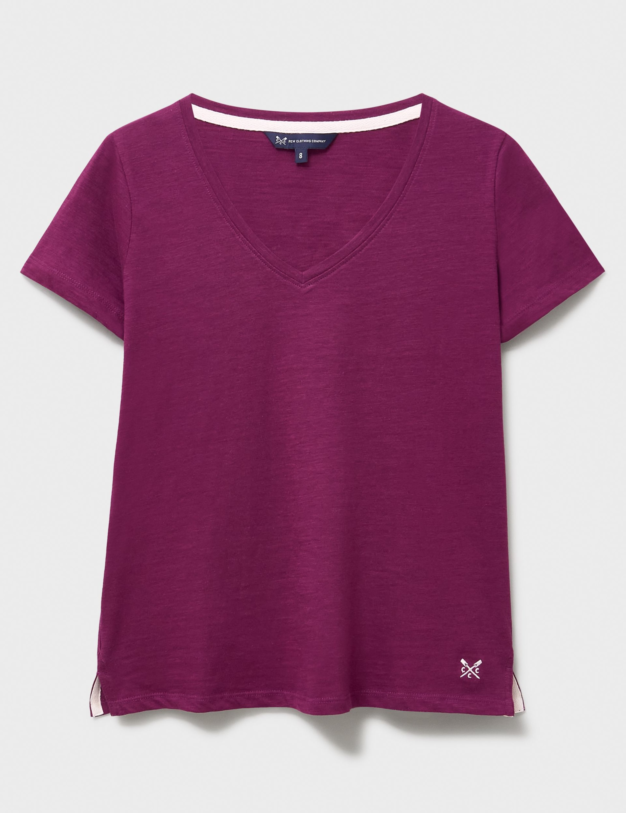 Pure Cotton V Neck T-Shirt 2 of 5