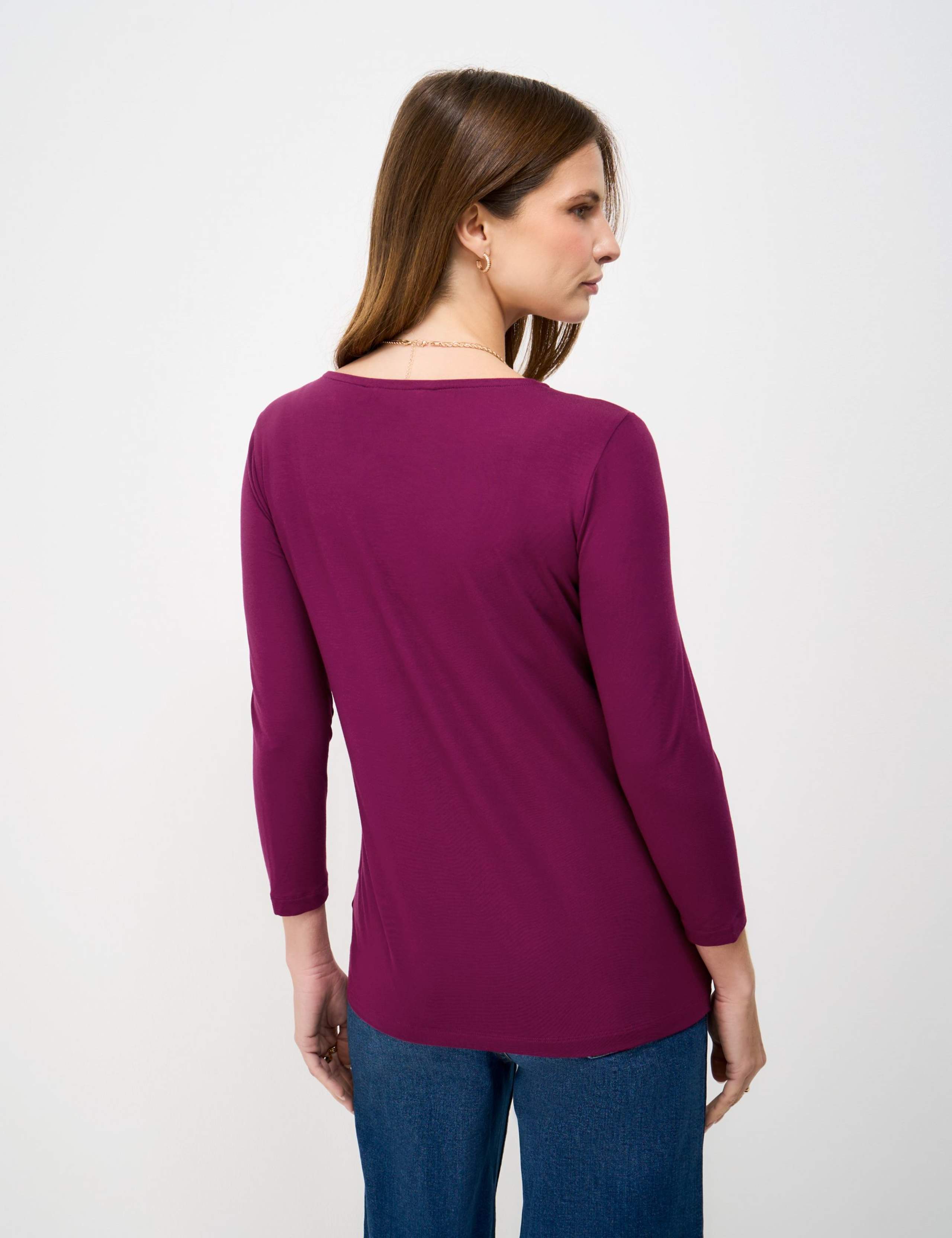 Modal Rich Boat Neck Top 5 of 5