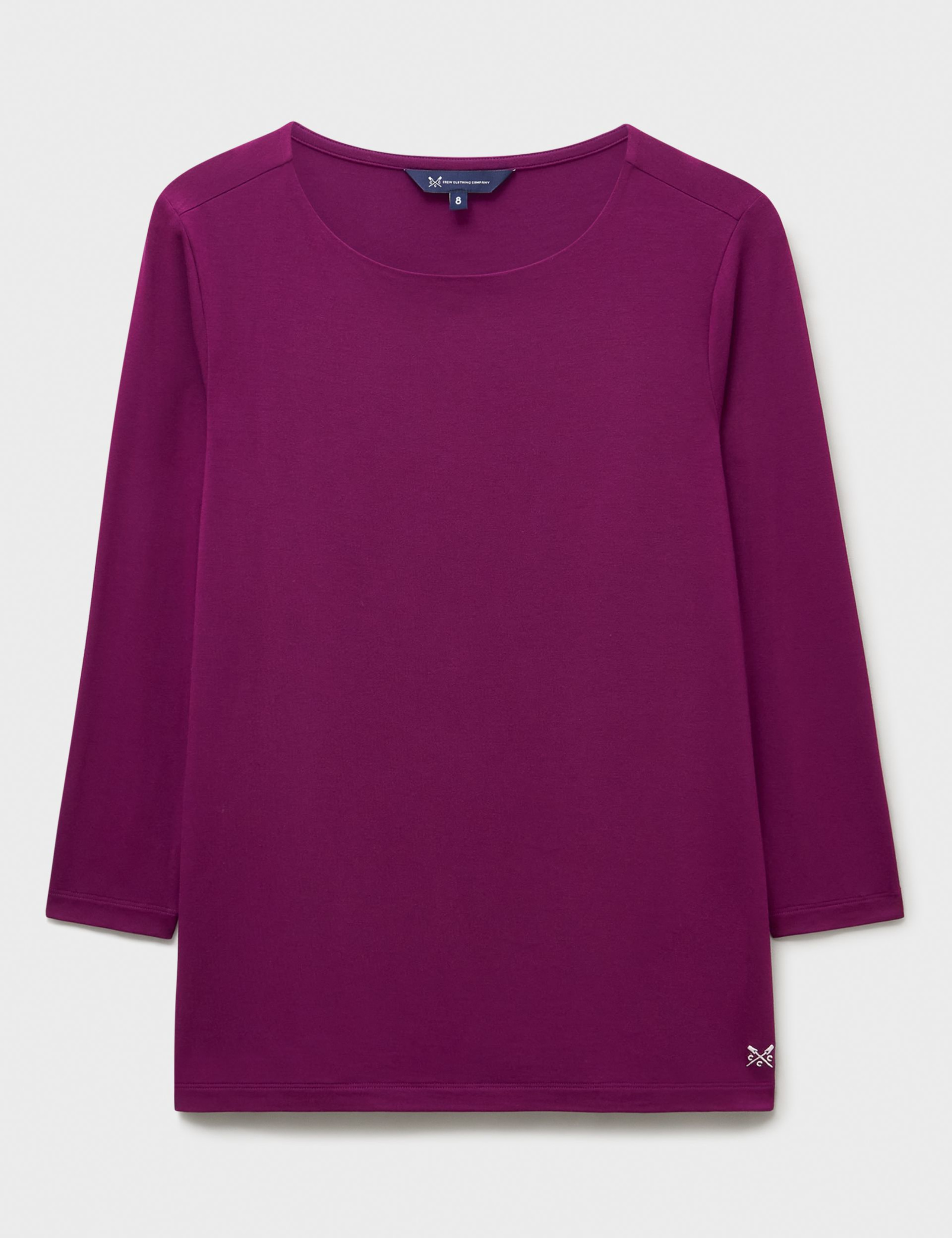 Modal Rich Boat Neck Top 2 of 5