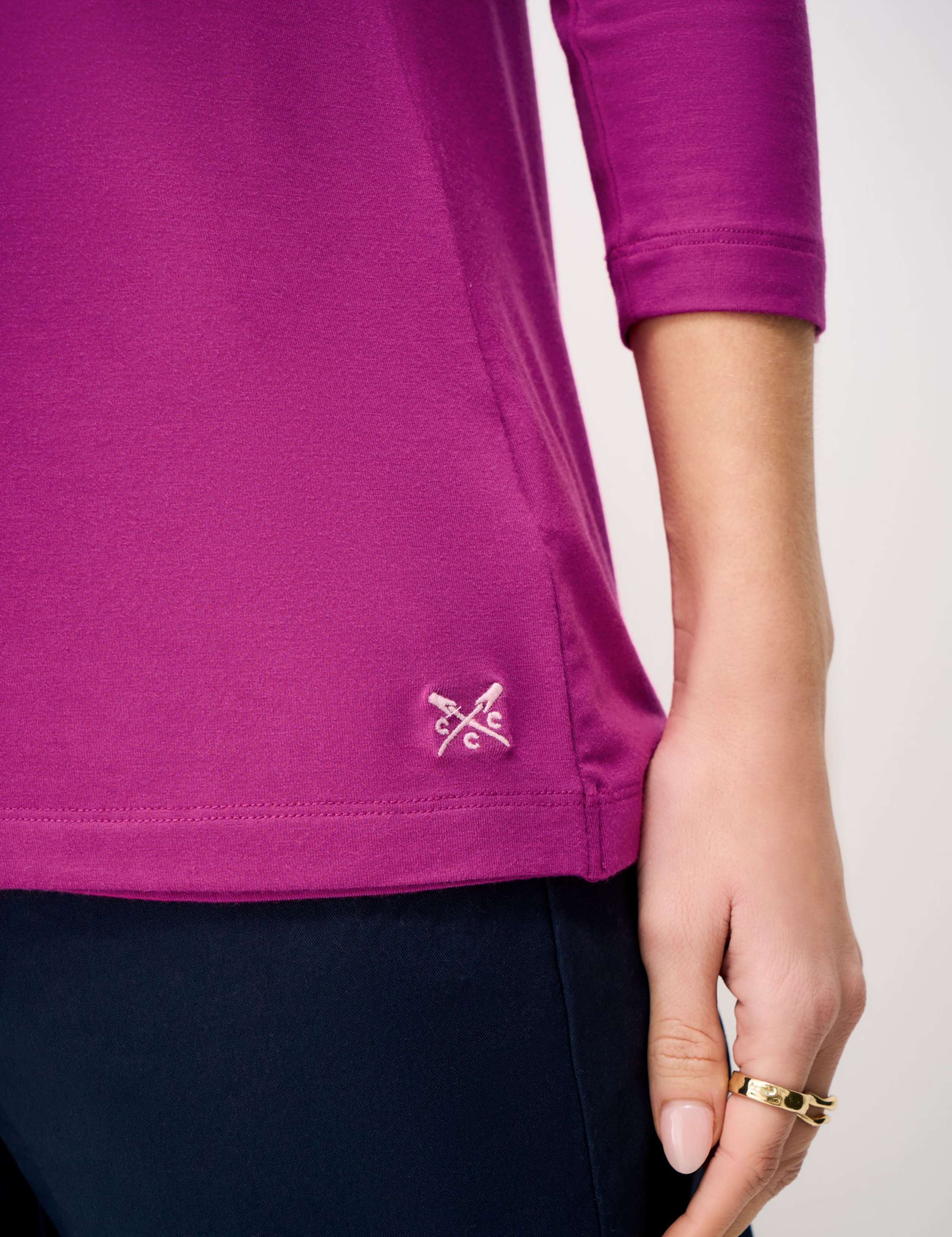 Modal Rich Boat Neck Top 4 of 5