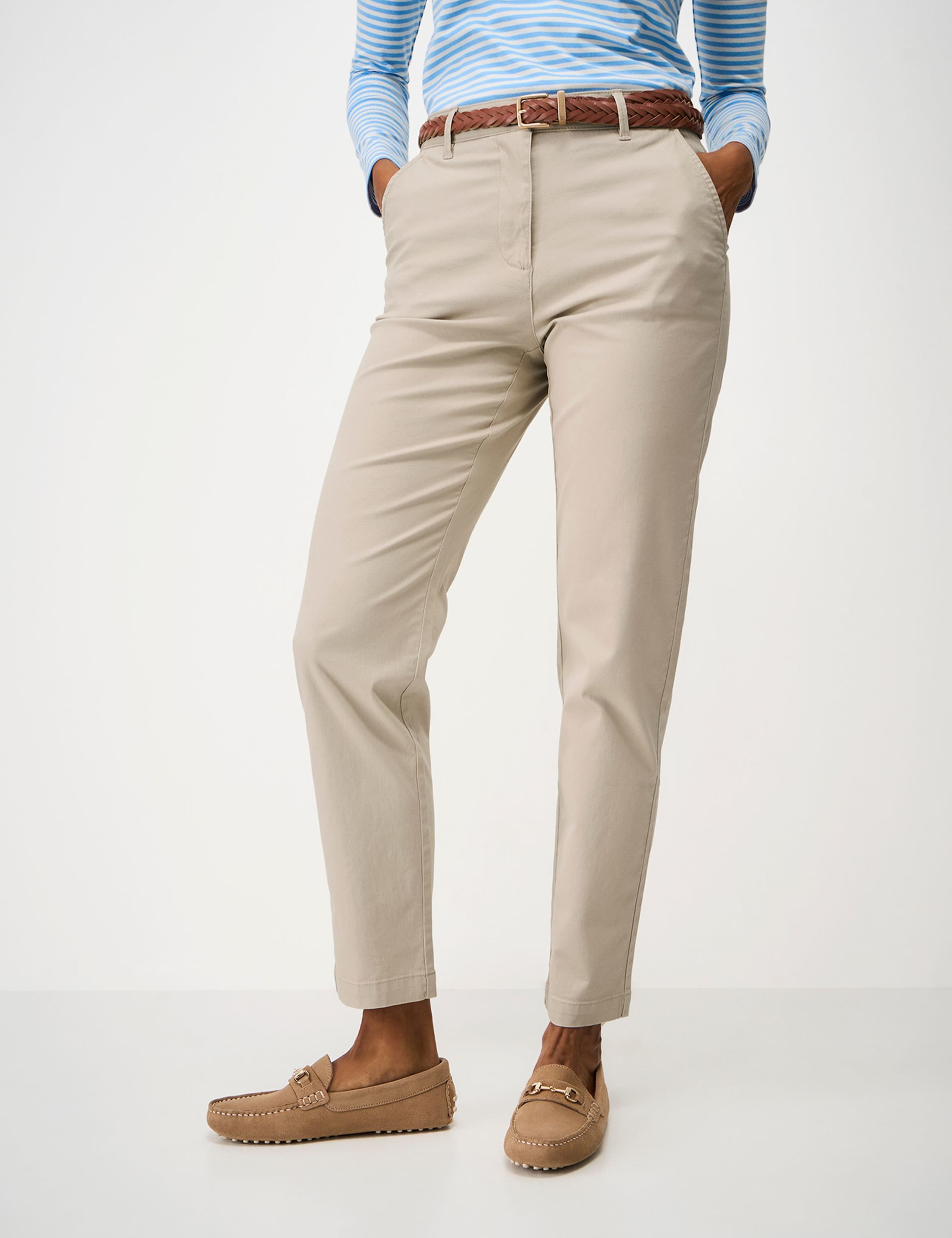 Cotton Rich Straight Leg Chinos 1 of 6