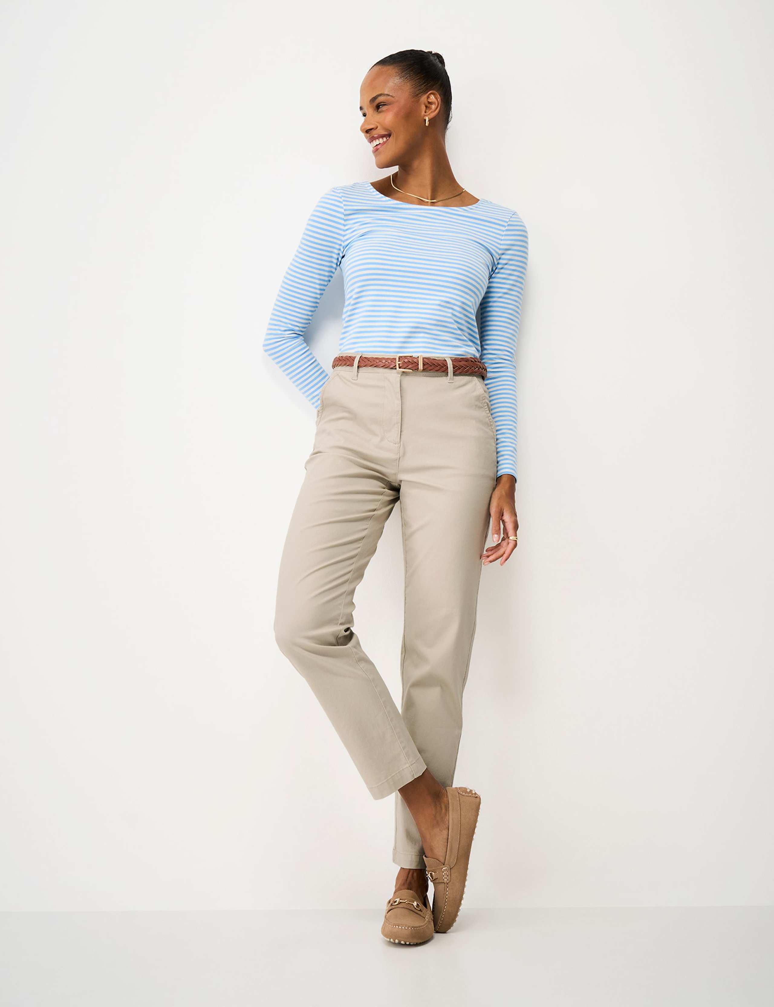 Cotton Rich Straight Leg Chinos 3 of 6