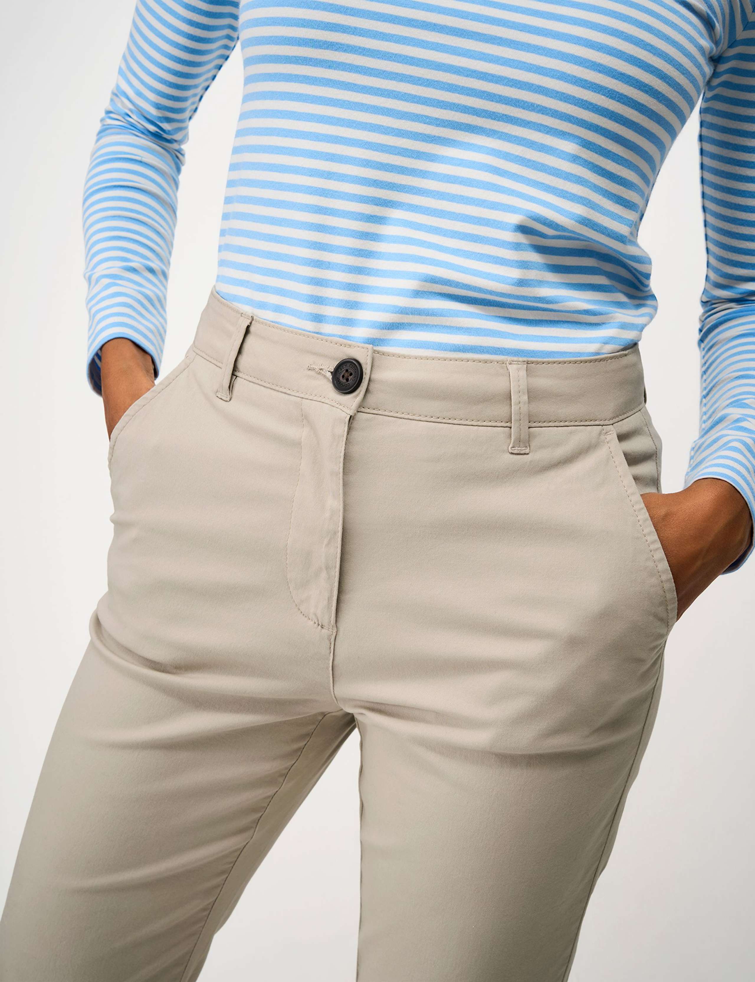Cotton Rich Straight Leg Chinos 4 of 6