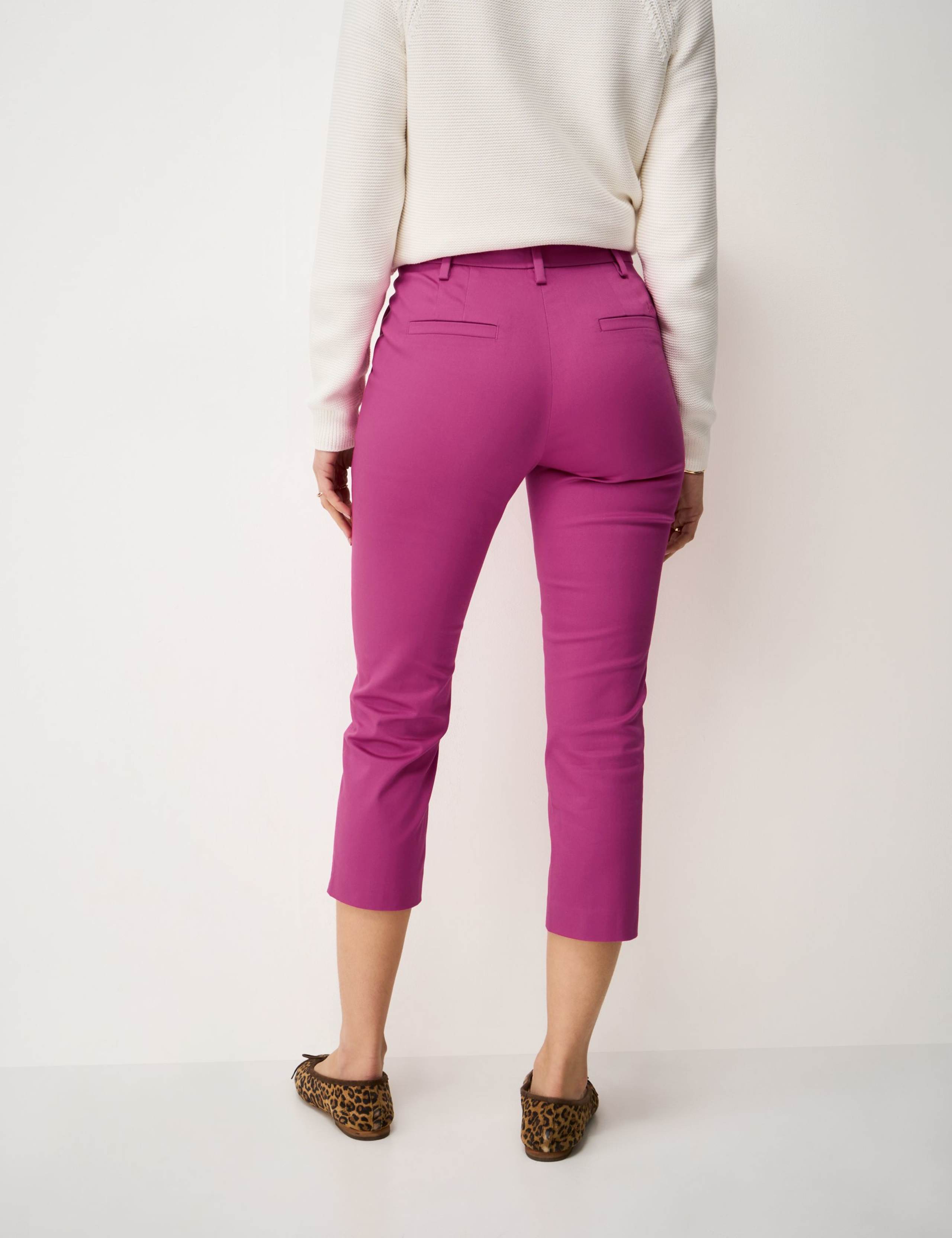 Cotton Rich Tapered Cropped Chinos 5 of 5