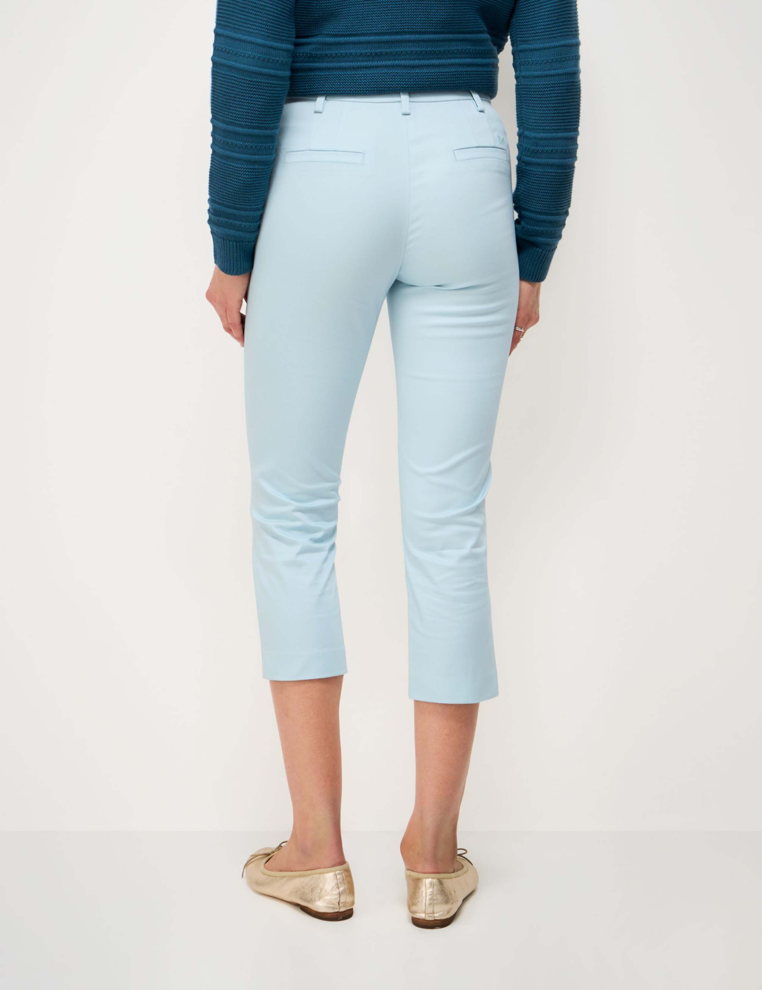 Cotton Rich Tapered Cropped Chinos 5 of 5