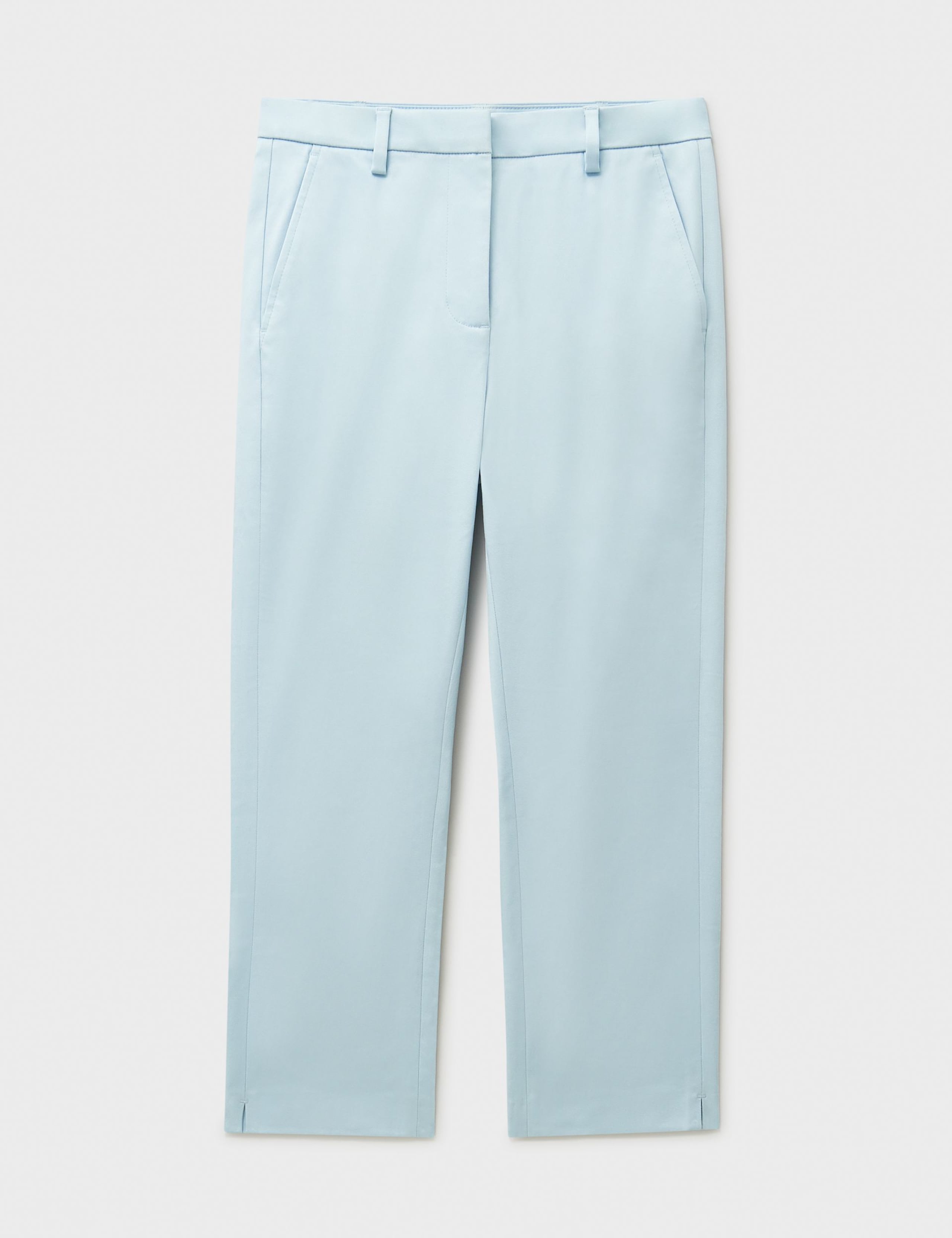 Cotton Rich Tapered Cropped Chinos 2 of 5