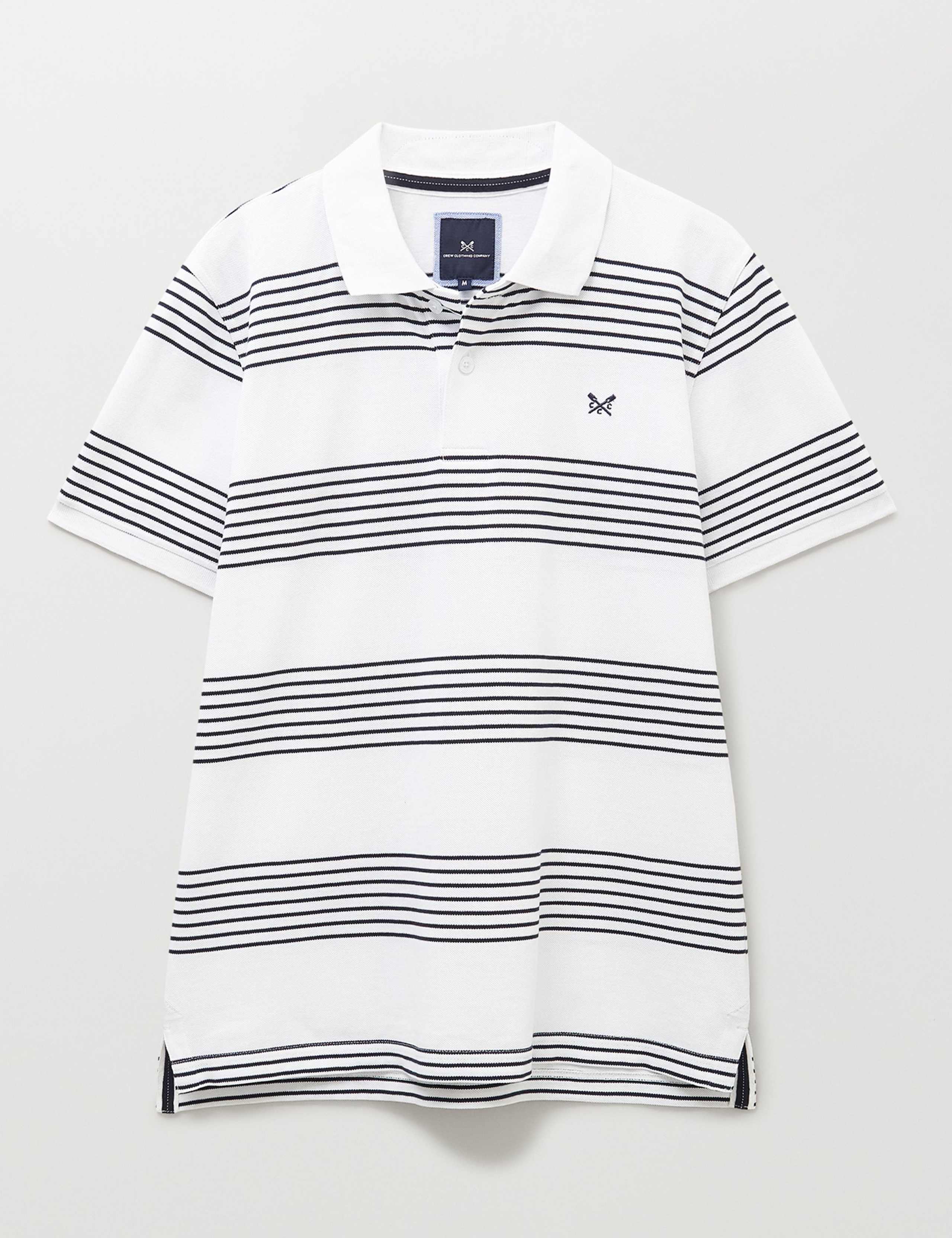 Pure Cotton Striped Polo Shirt 2 of 6