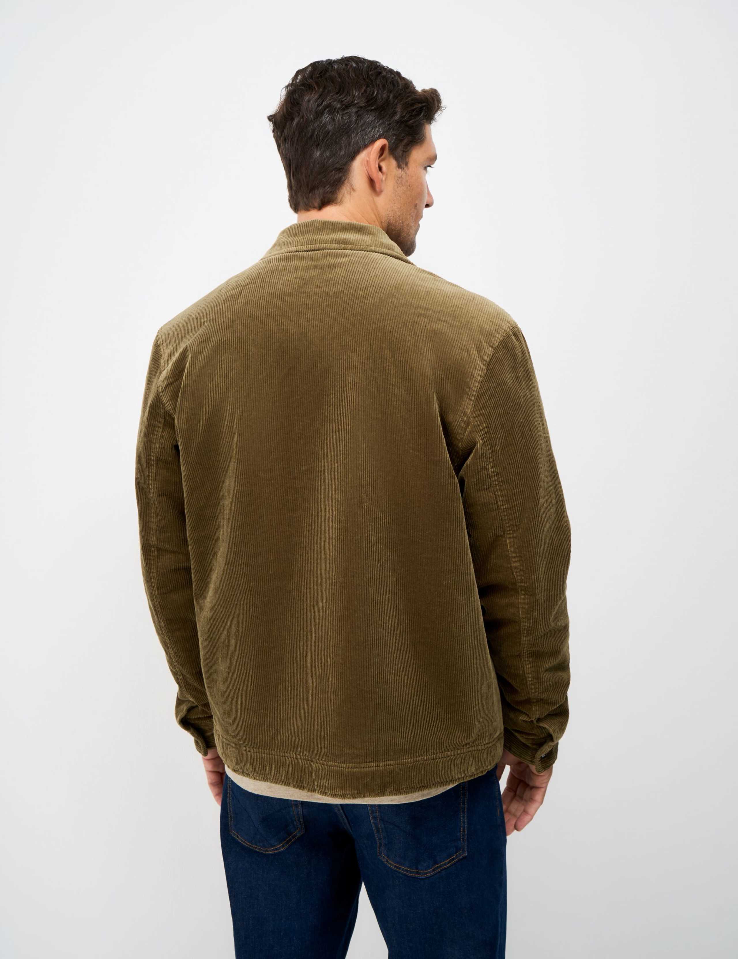 Cotton Rich Corduroy Fleece Lined Shacket 6 of 6