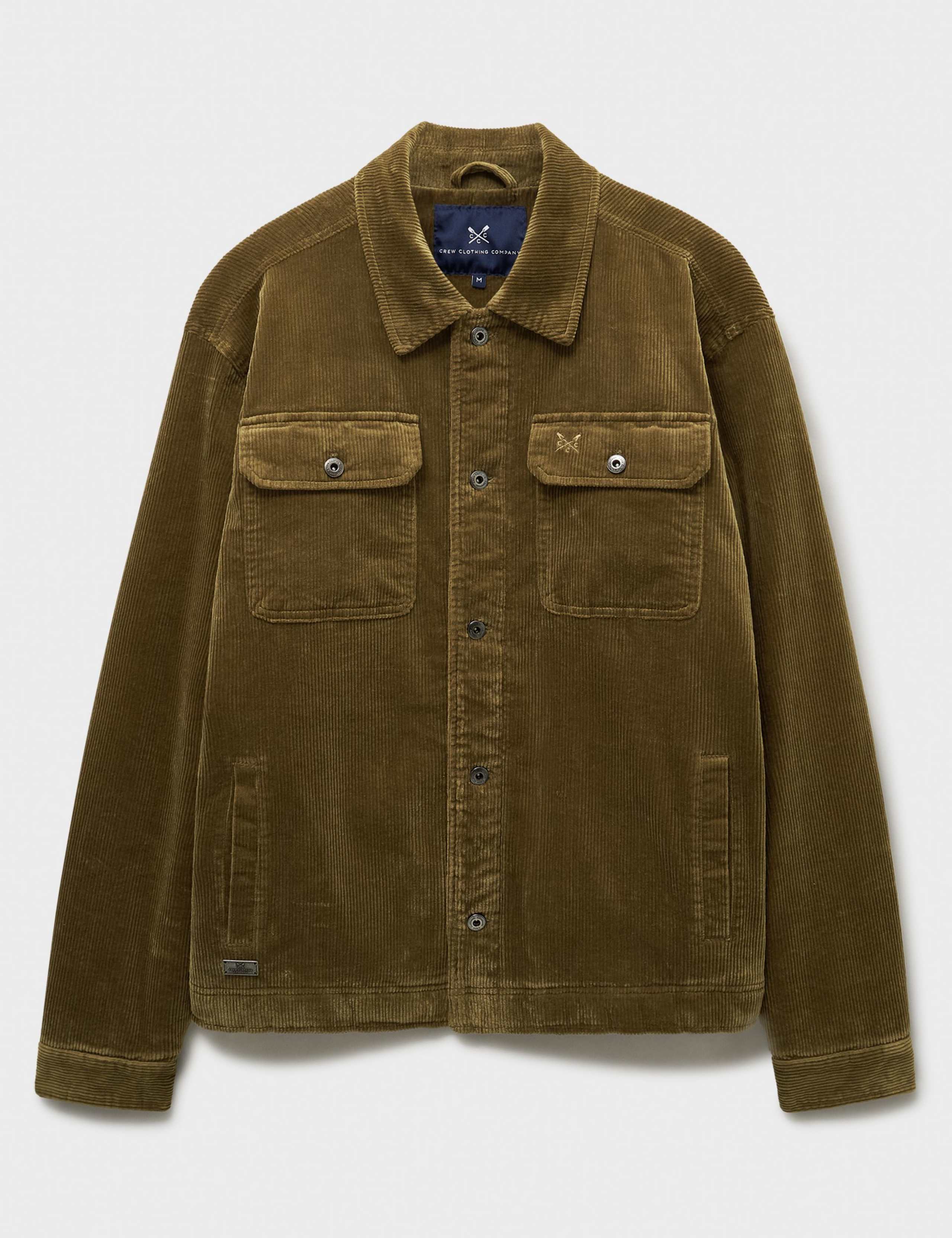 Cotton Rich Corduroy Fleece Lined Shacket 2 of 5