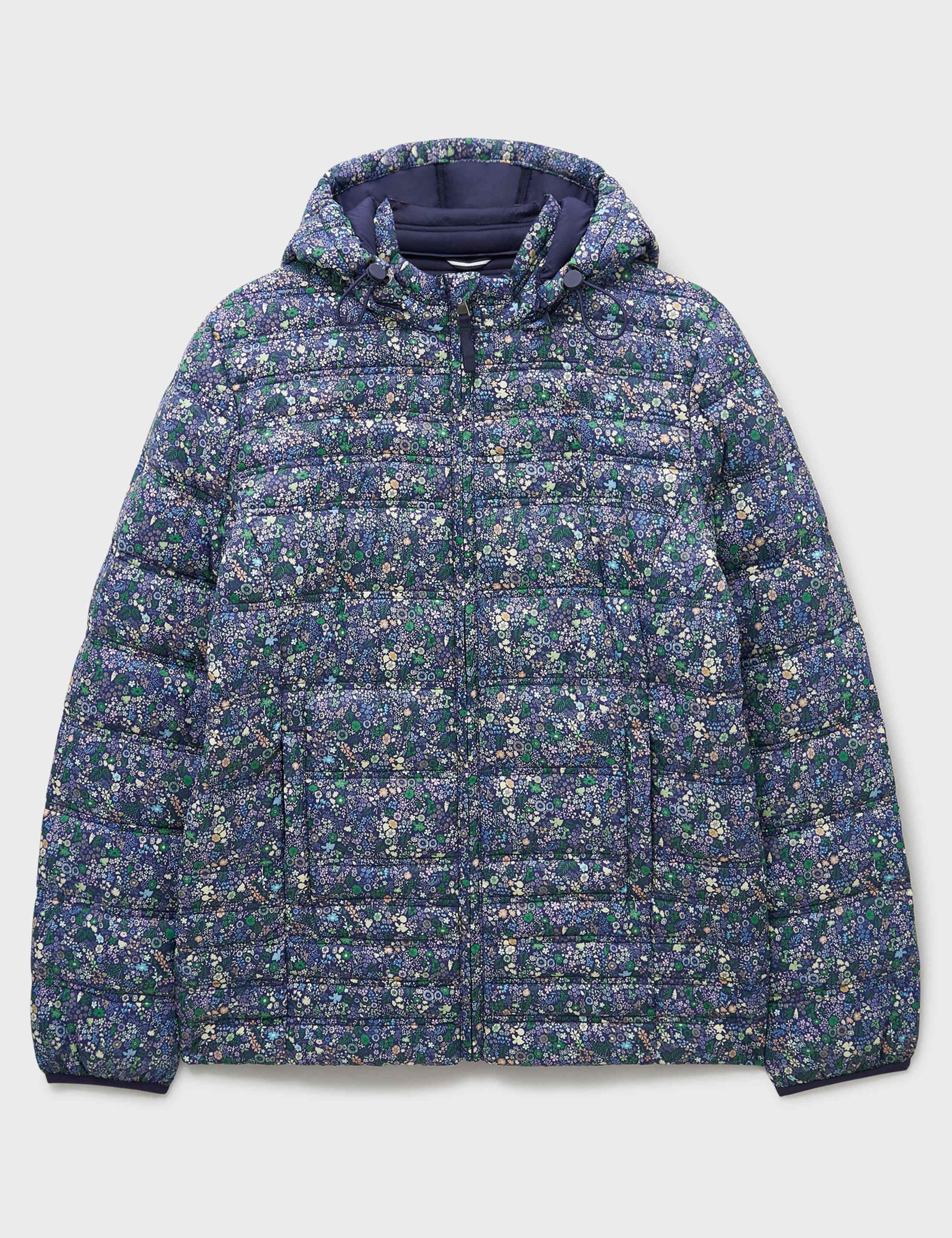 Lightweight Floral Zip Through Padded Jacket 2 of 6