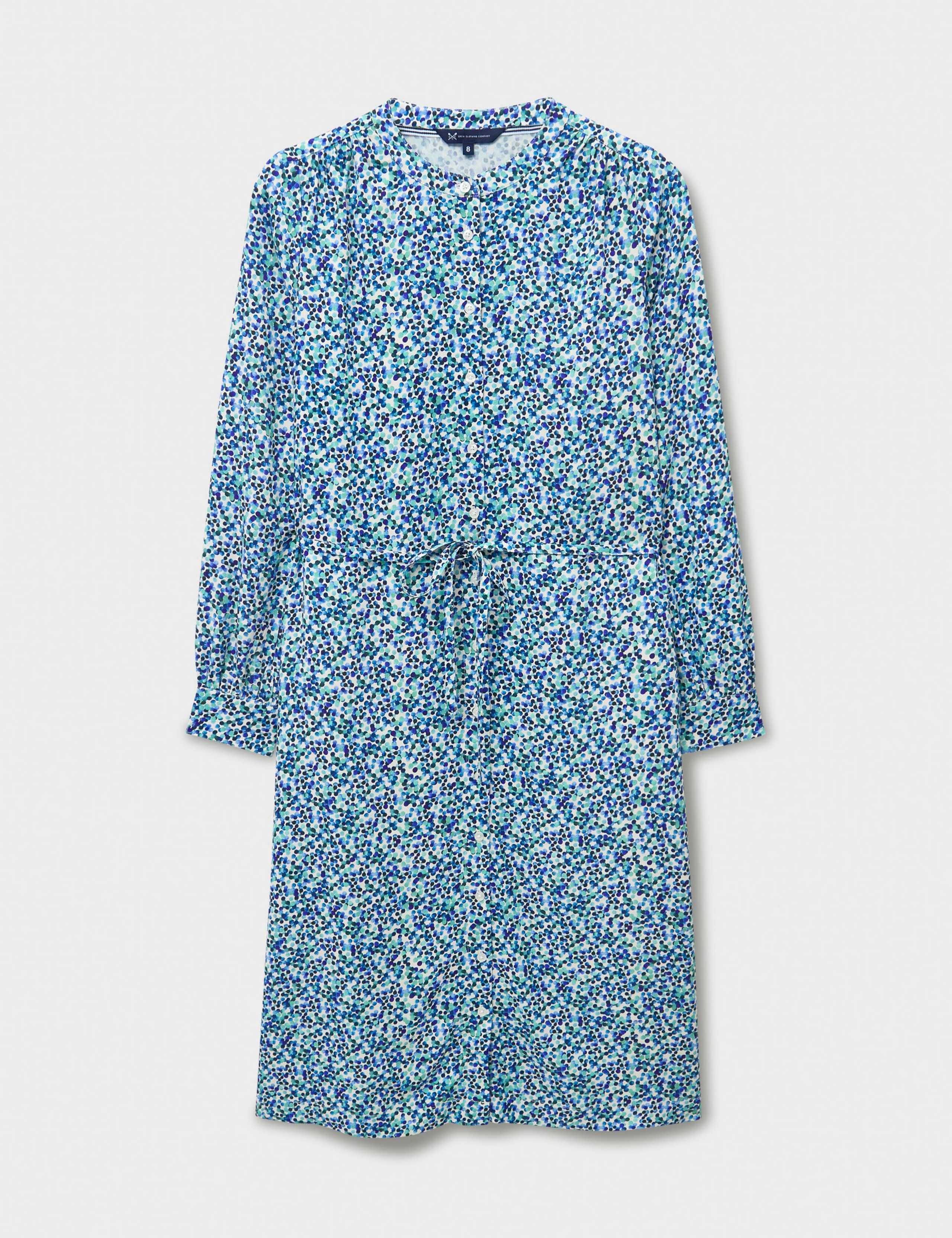 Floral Belted Knee Length Tea Dress 2 of 5