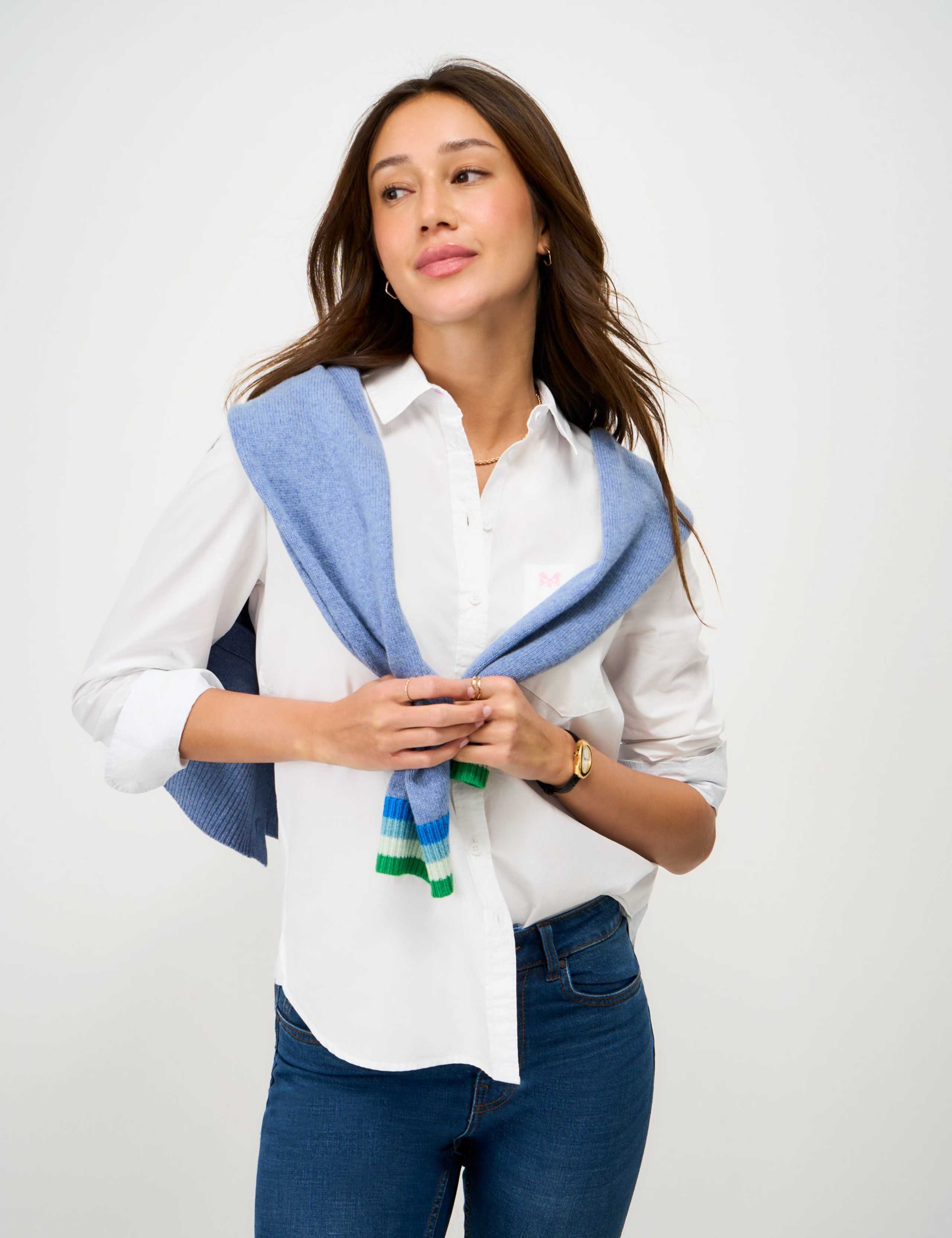 Pure Cotton Collared Blouse 4 of 5