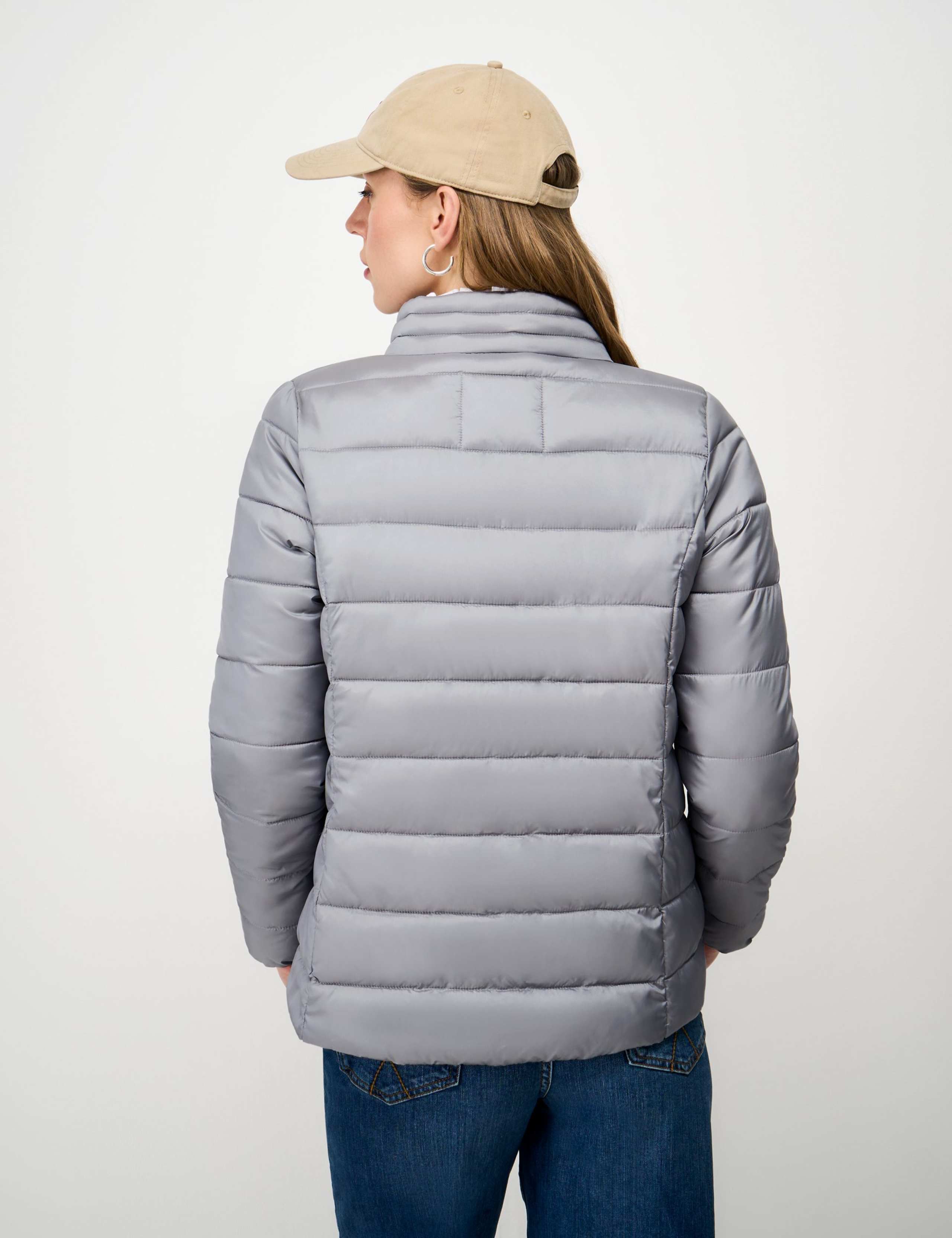 Lightweight Padded Metallic Jacket 4 of 5