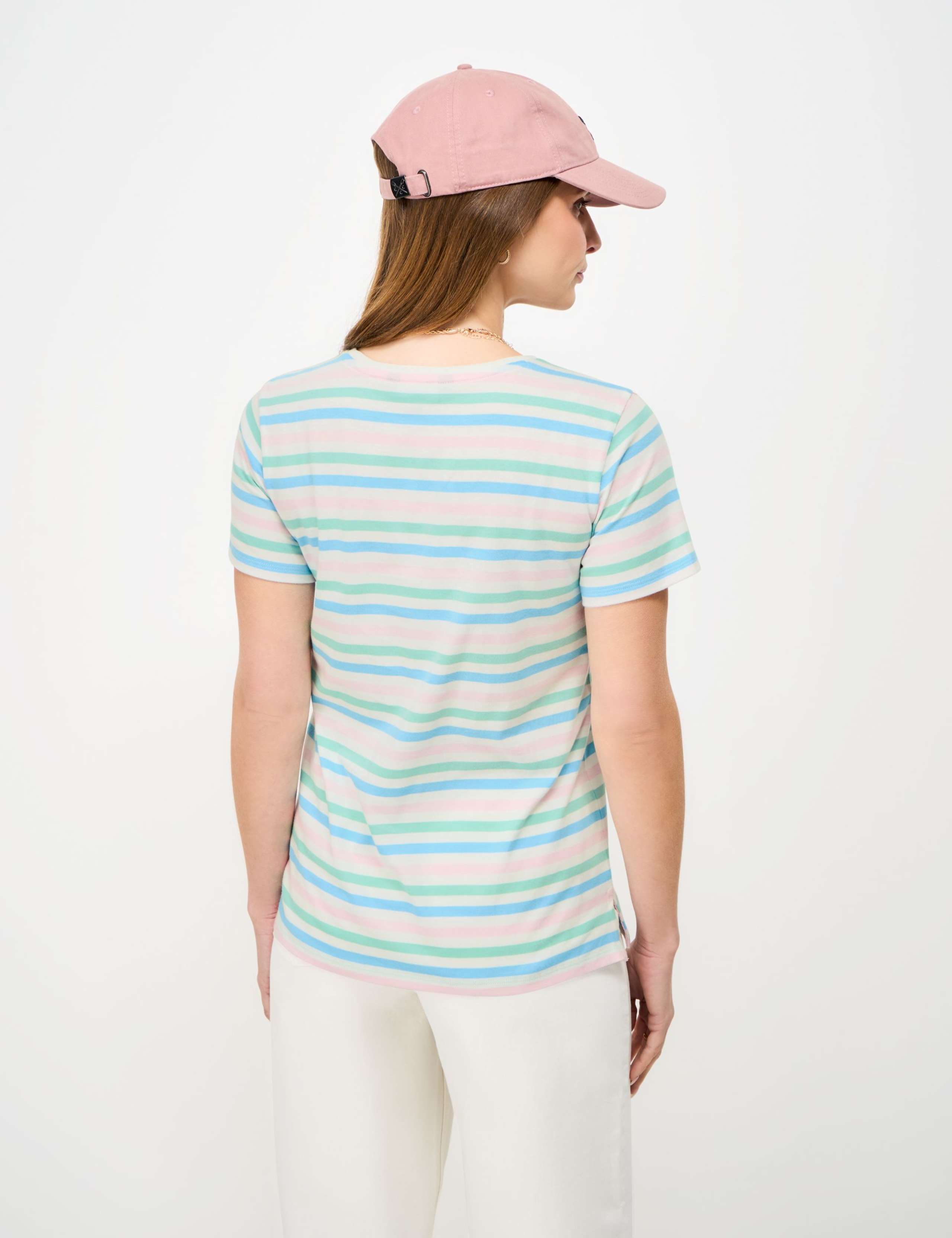 Pure Cotton Striped T-Shirt 4 of 5