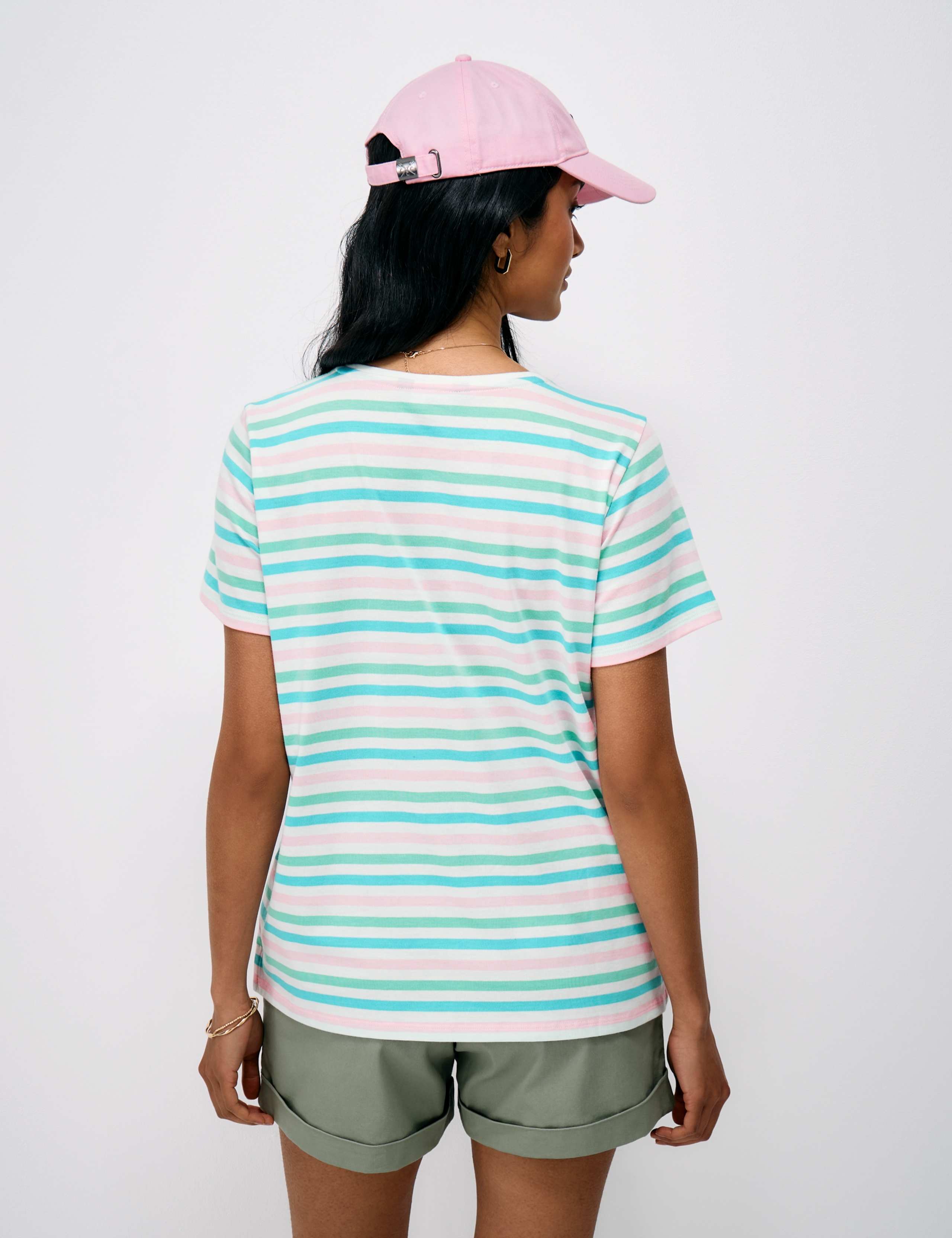 Pure Cotton Striped T-Shirt 5 of 5