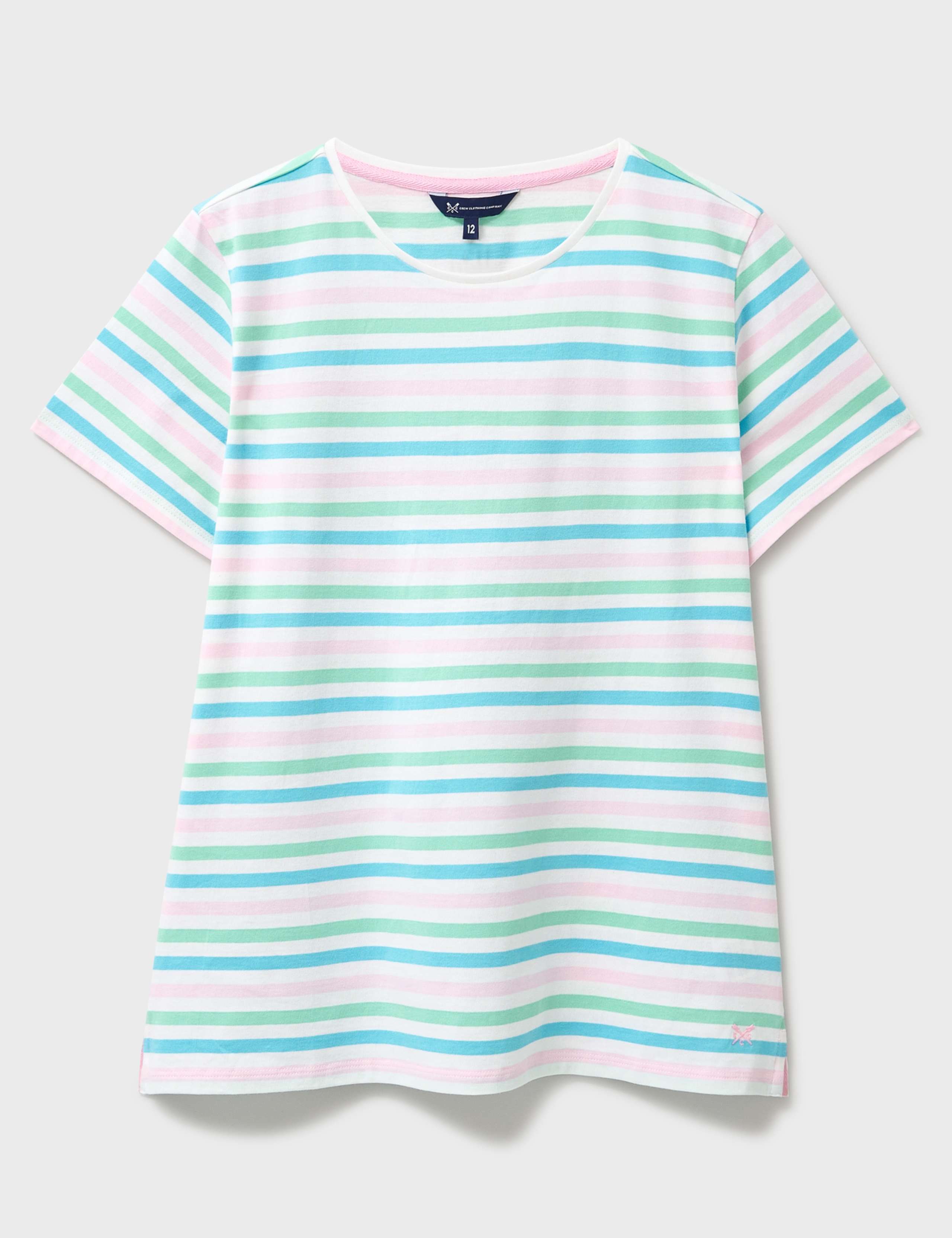 Pure Cotton Striped T-Shirt 2 of 5