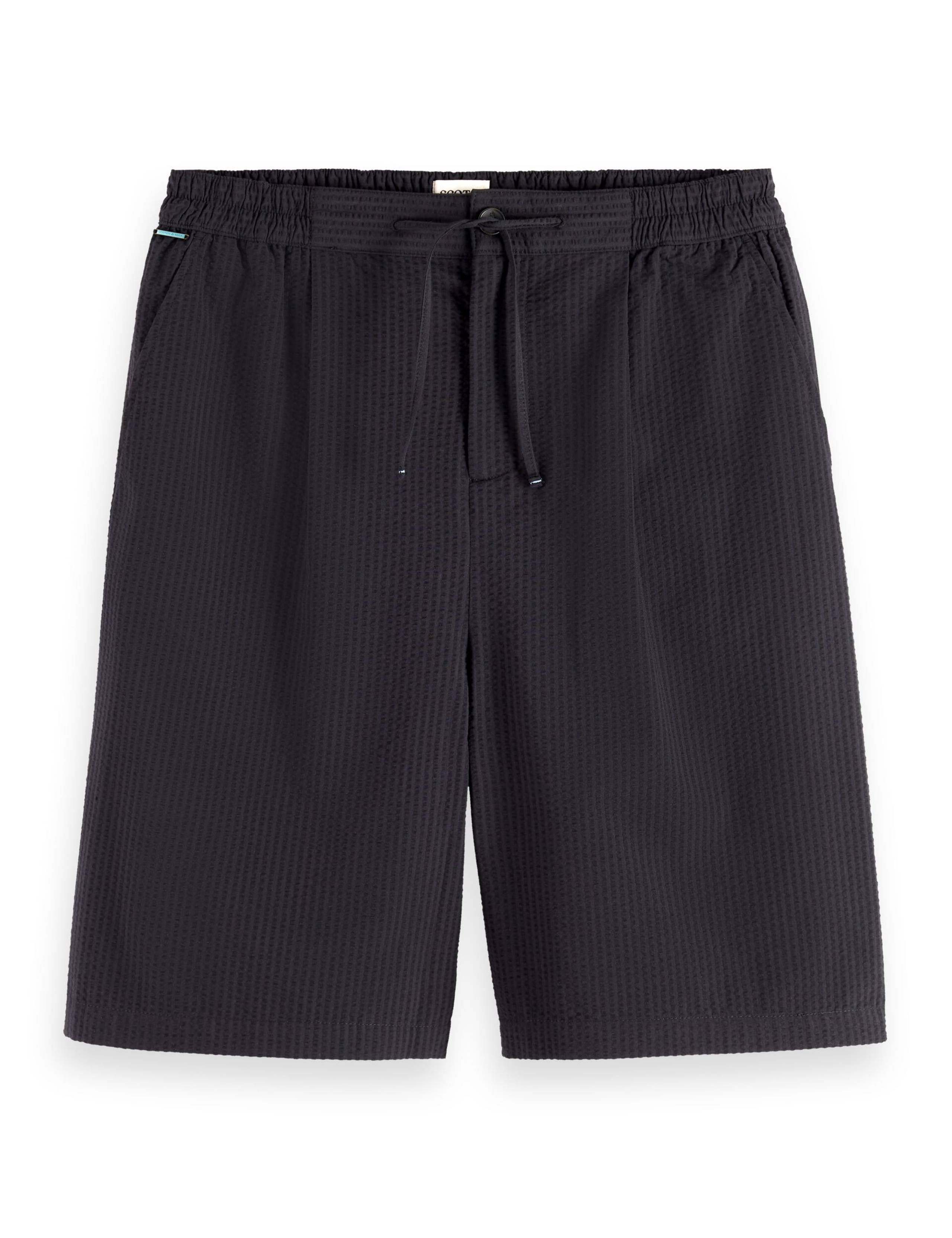 Single Pleat Seersucker Bermuda Shorts 2 of 2
