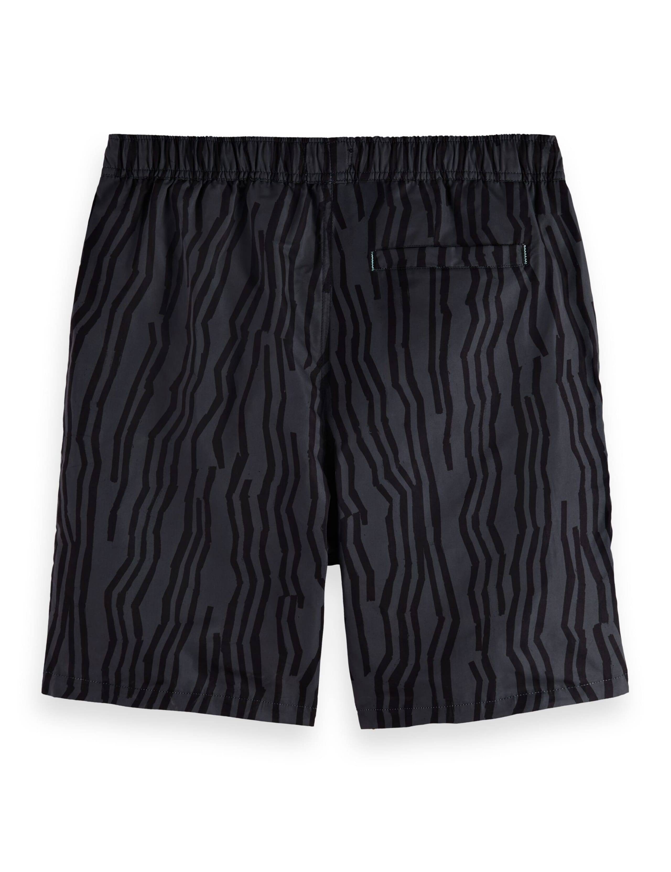 Pocketed Printed Longer Length Swim Shorts 3 of 3
