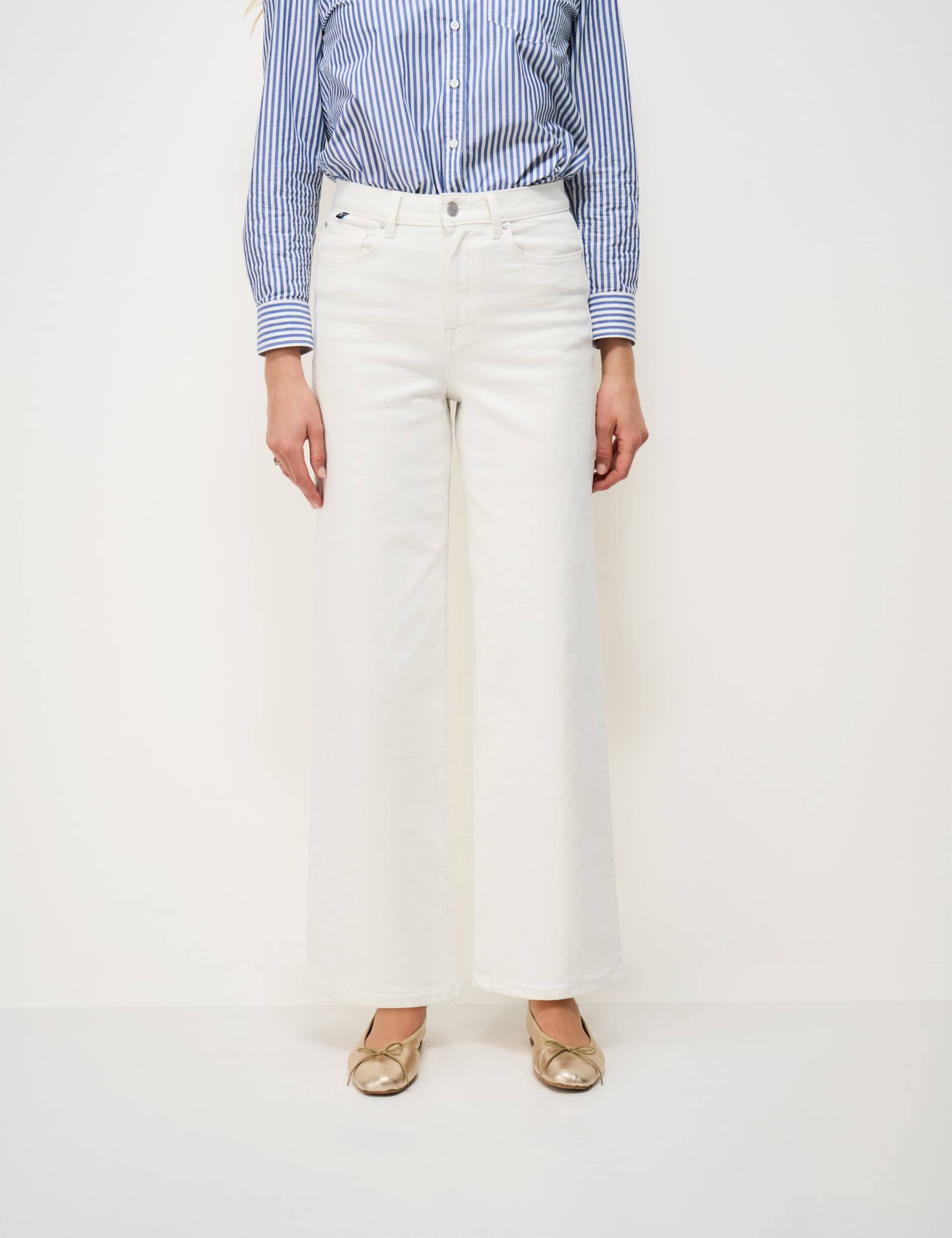 Mid Rise Wide Leg Jeans 3 of 6