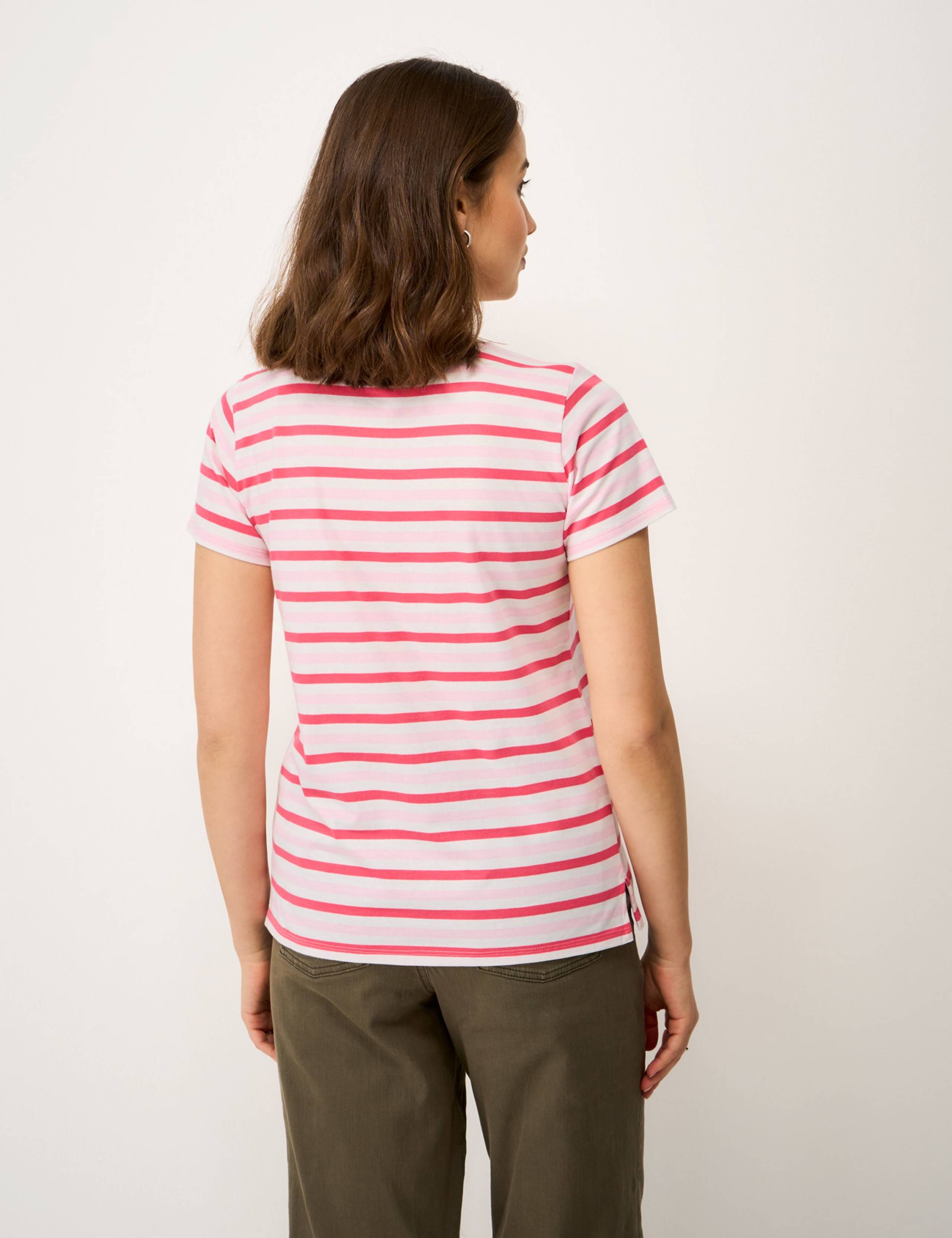 Pure Cotton Striped T-Shirt 4 of 5