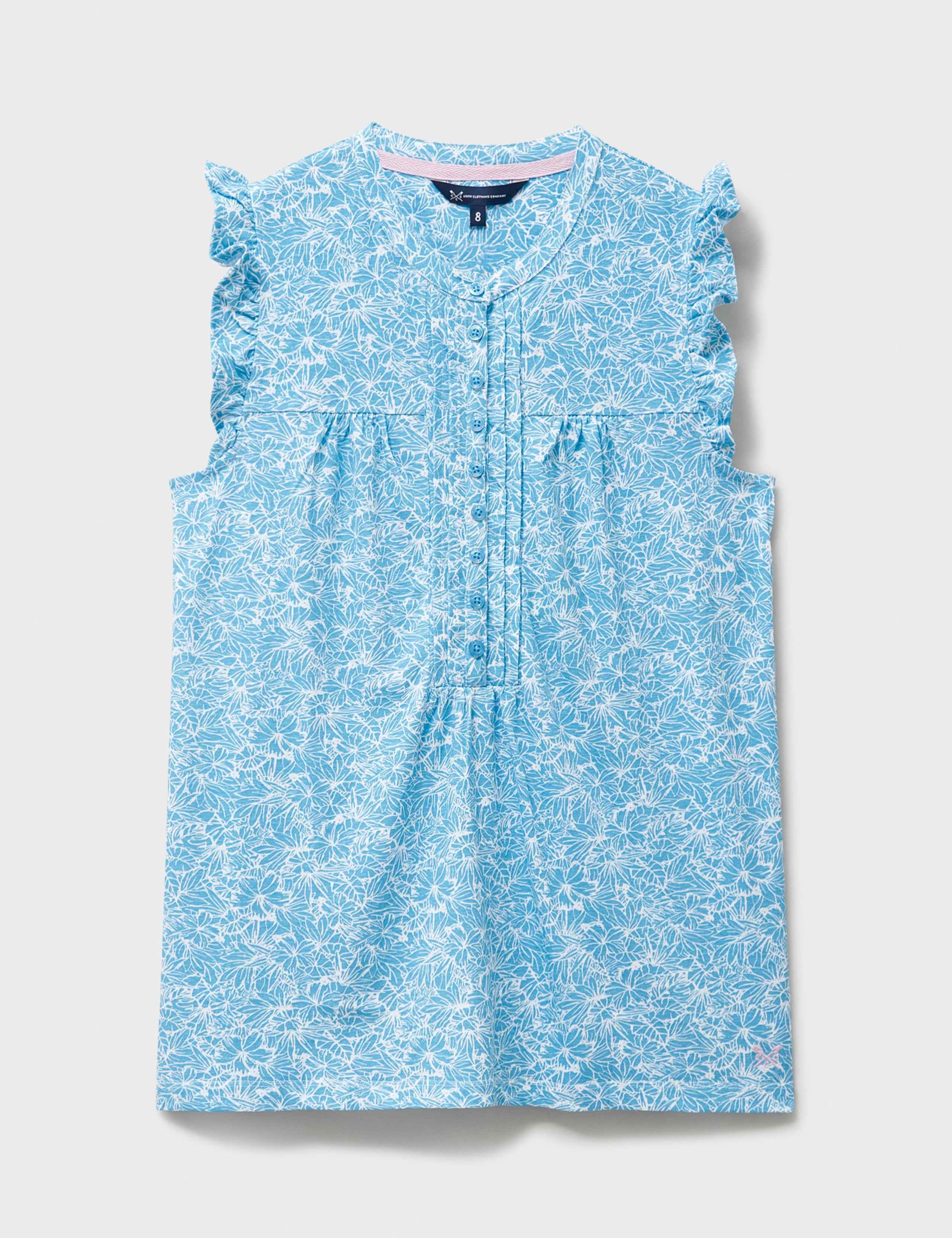Cotton Rich Frill Detail Top 2 of 5