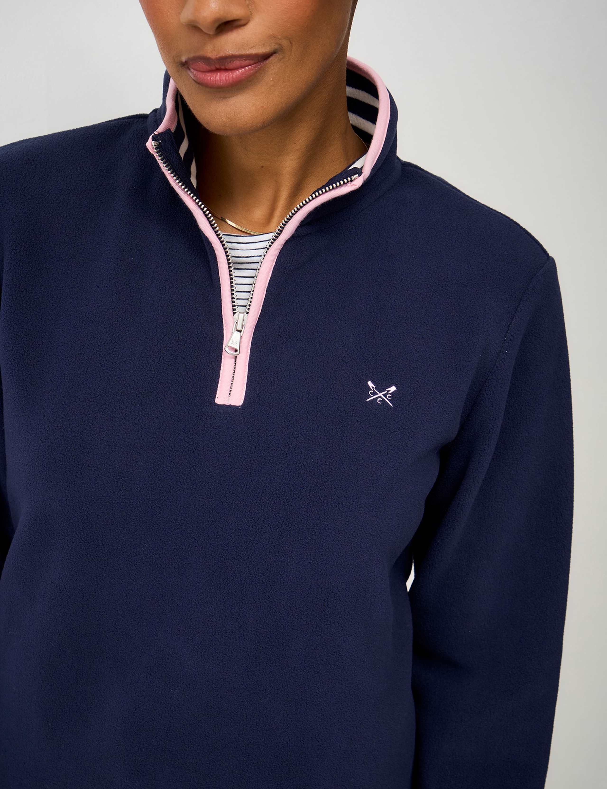 Micro Fleece Half Zip Sweatshirt 4 of 5