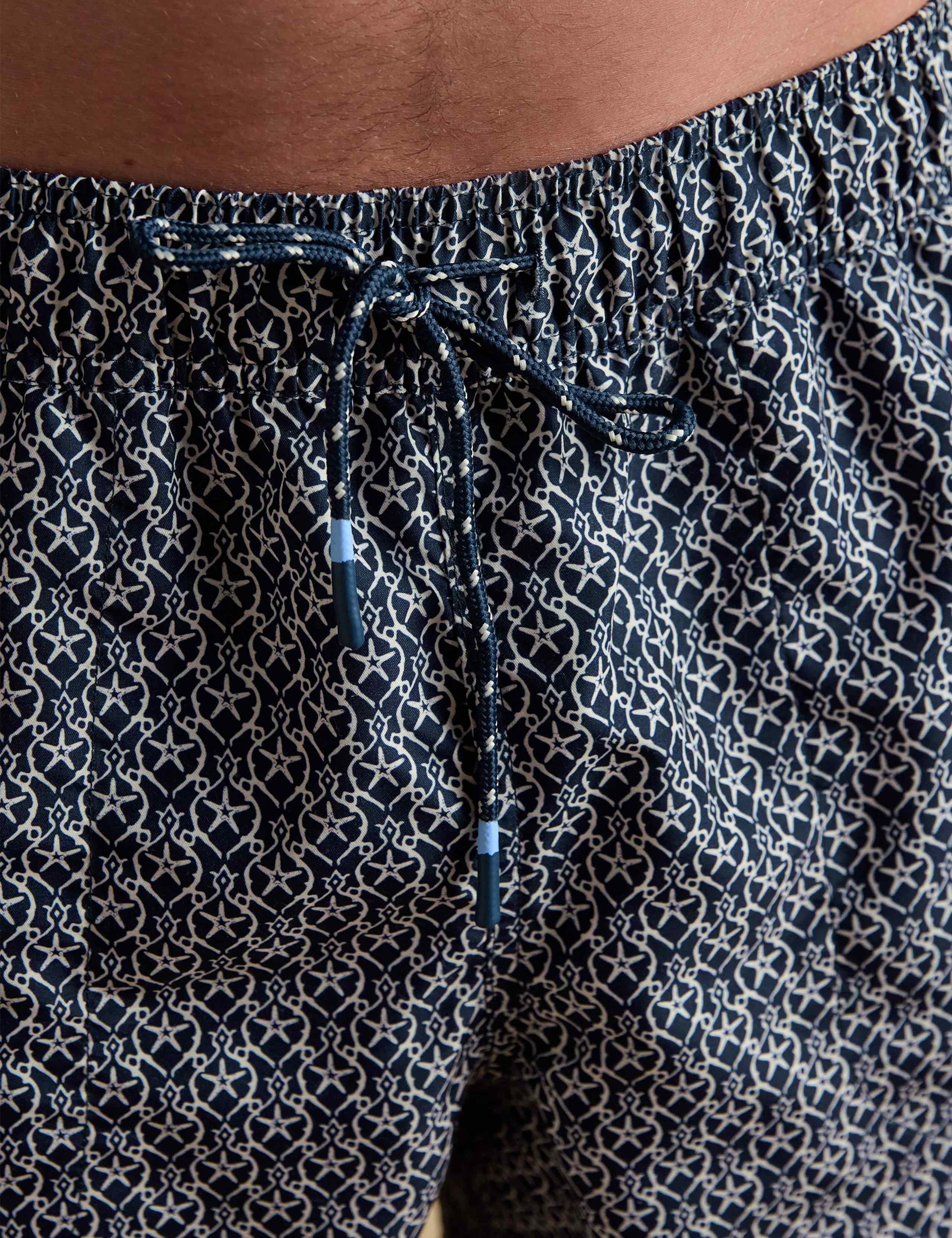 Pocketed Starfish Print Swim Shorts 6 of 8