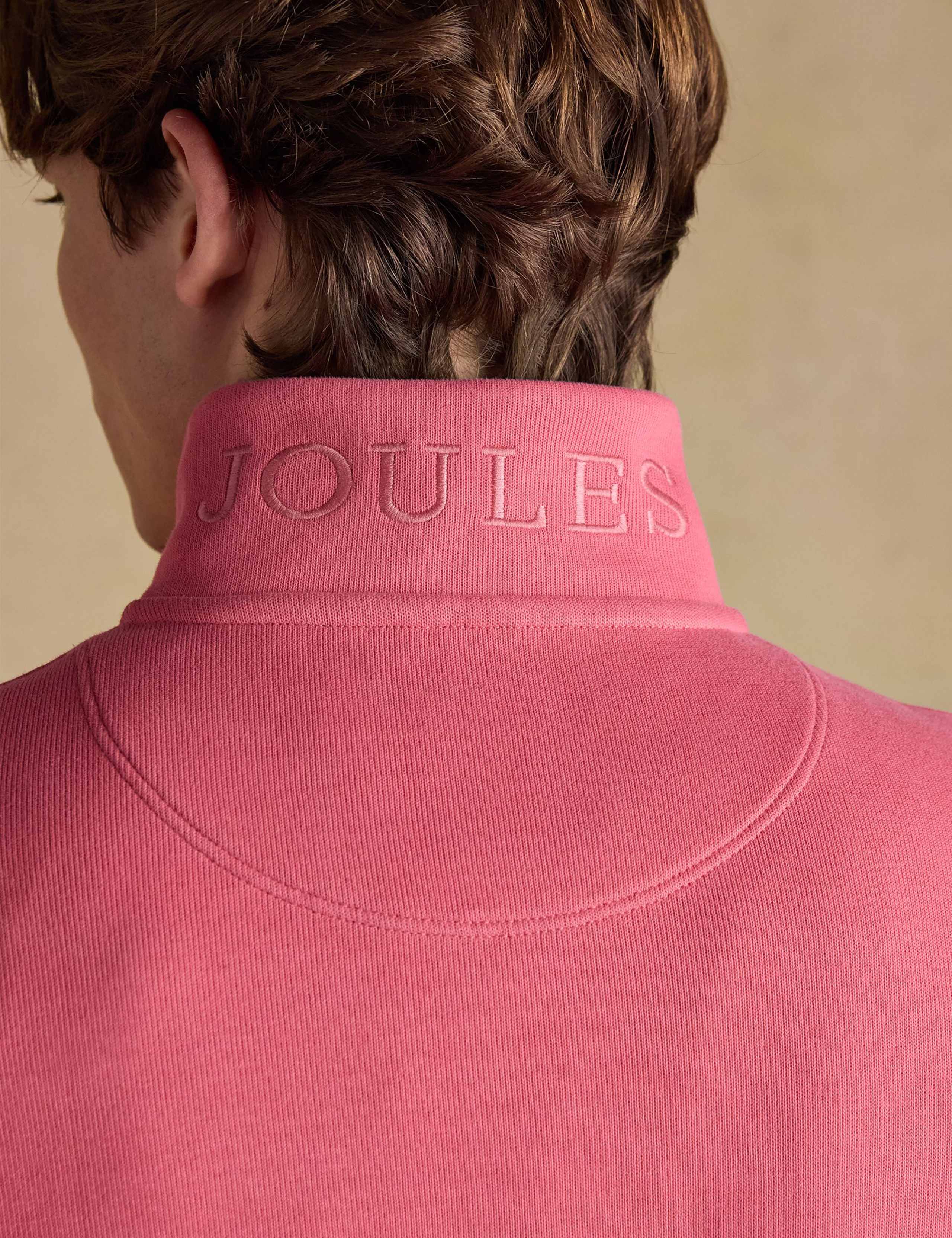 Pure Cotton Quarter Zip Sweatshirt 2 of 8