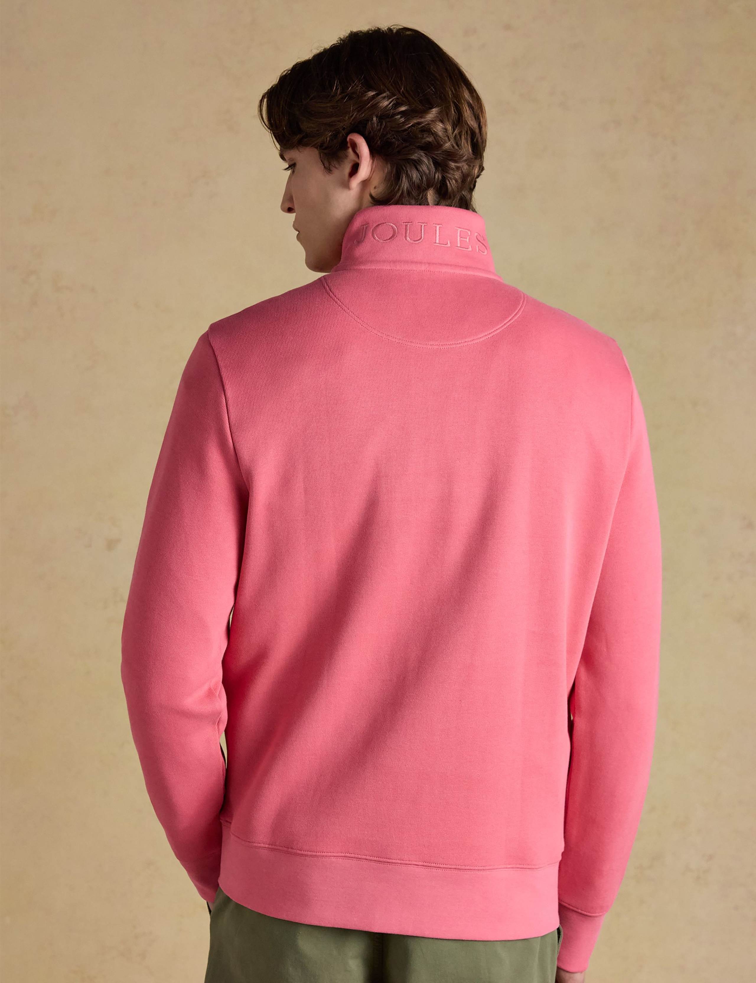 Pure Cotton Quarter Zip Sweatshirt 3 of 8