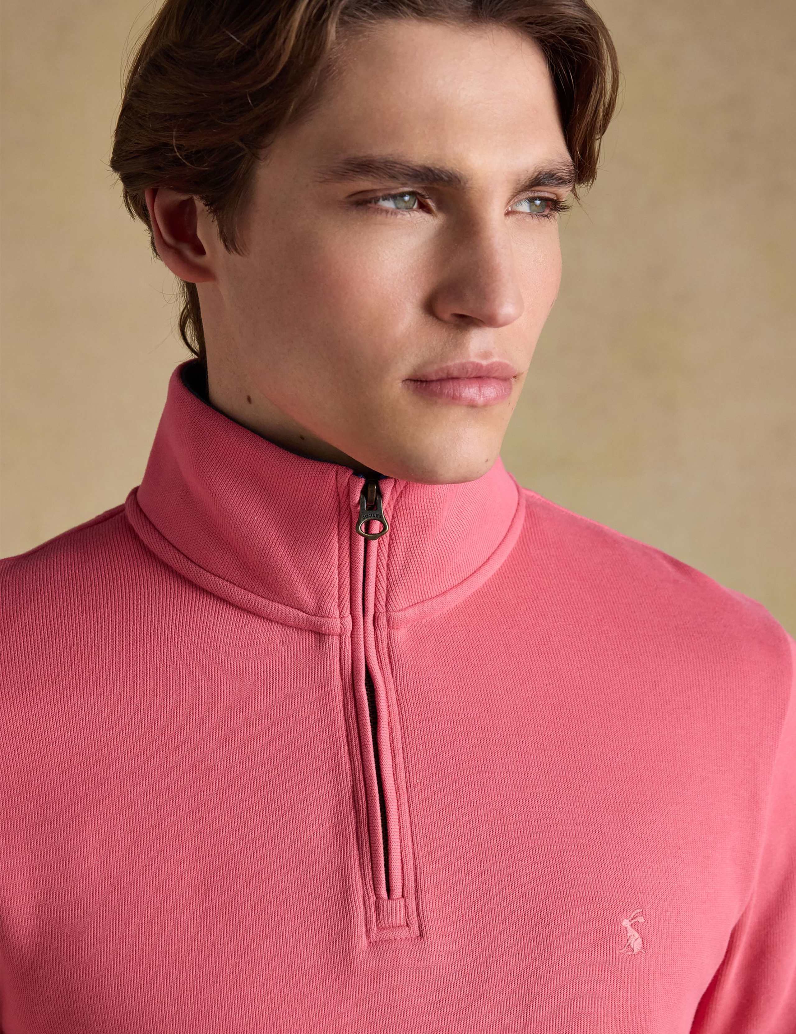 Pure Cotton Quarter Zip Sweatshirt 7 of 8