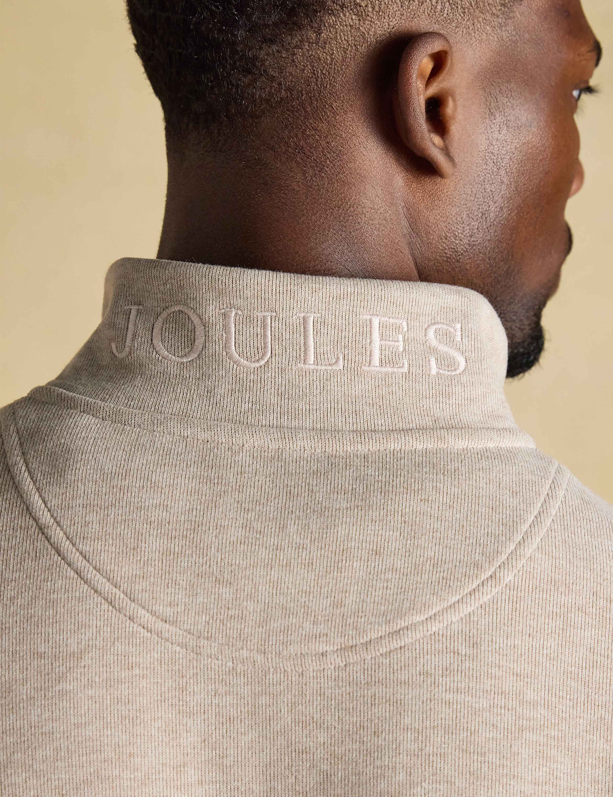Pure Cotton Quarter Zip Sweatshirt 4 of 8