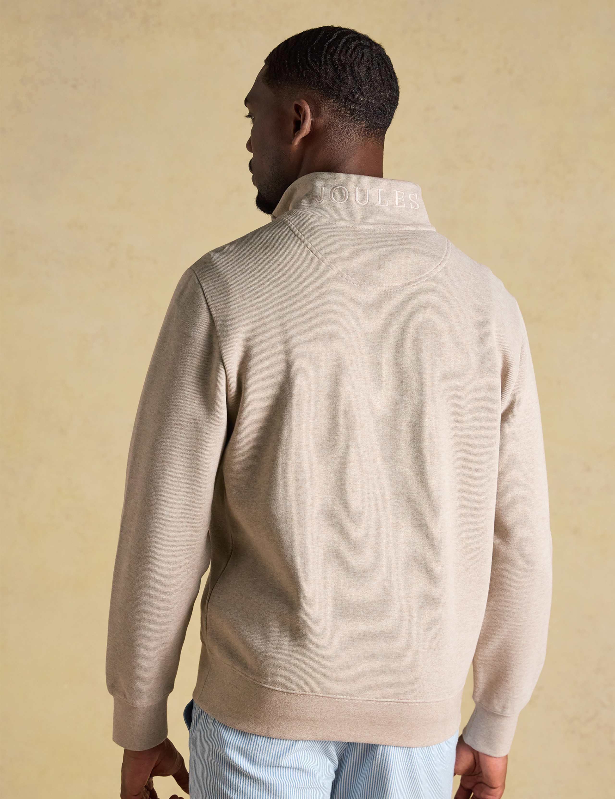 Pure Cotton Quarter Zip Sweatshirt 8 of 8