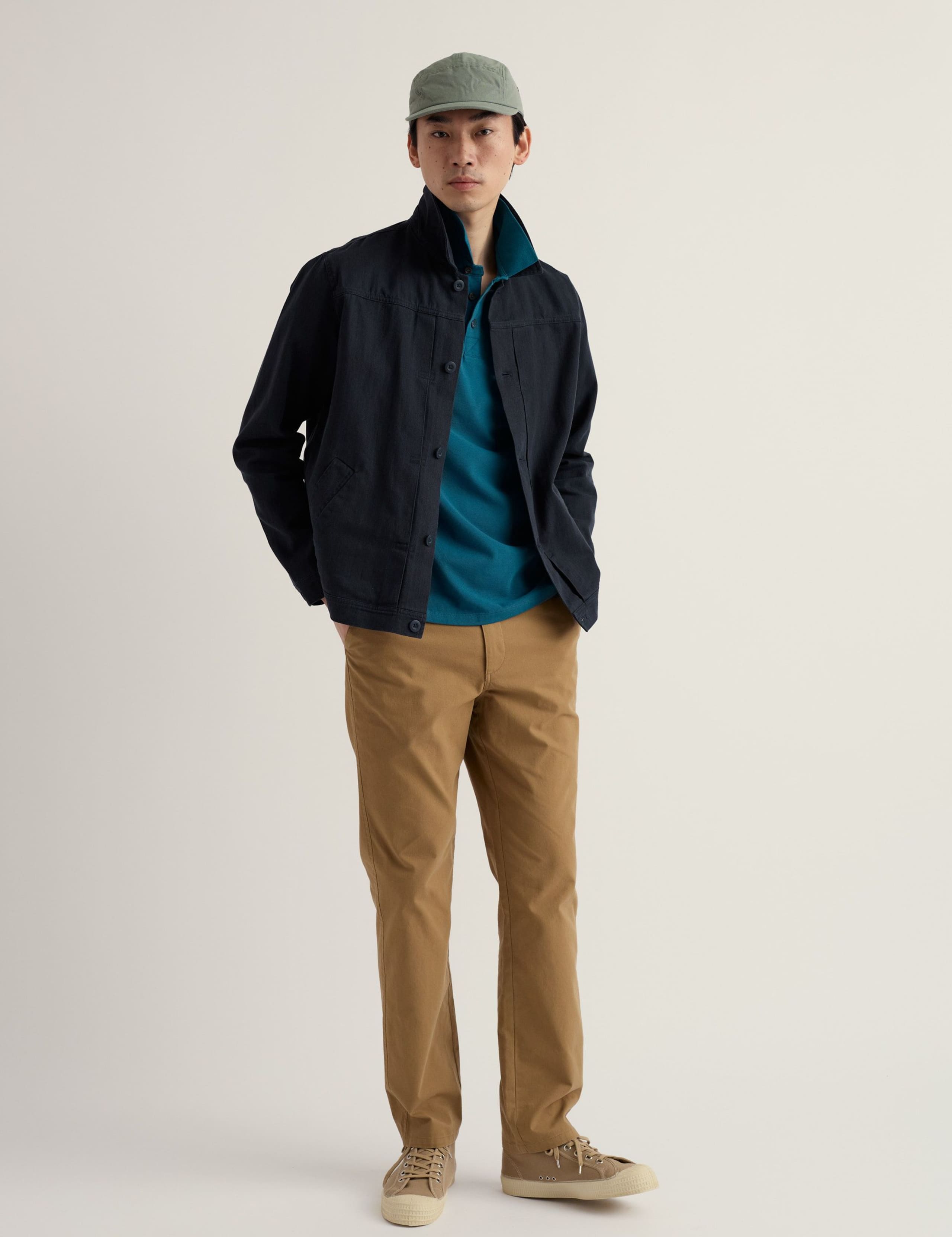 Cotton Linen Blend Utility Jacket 3 of 5