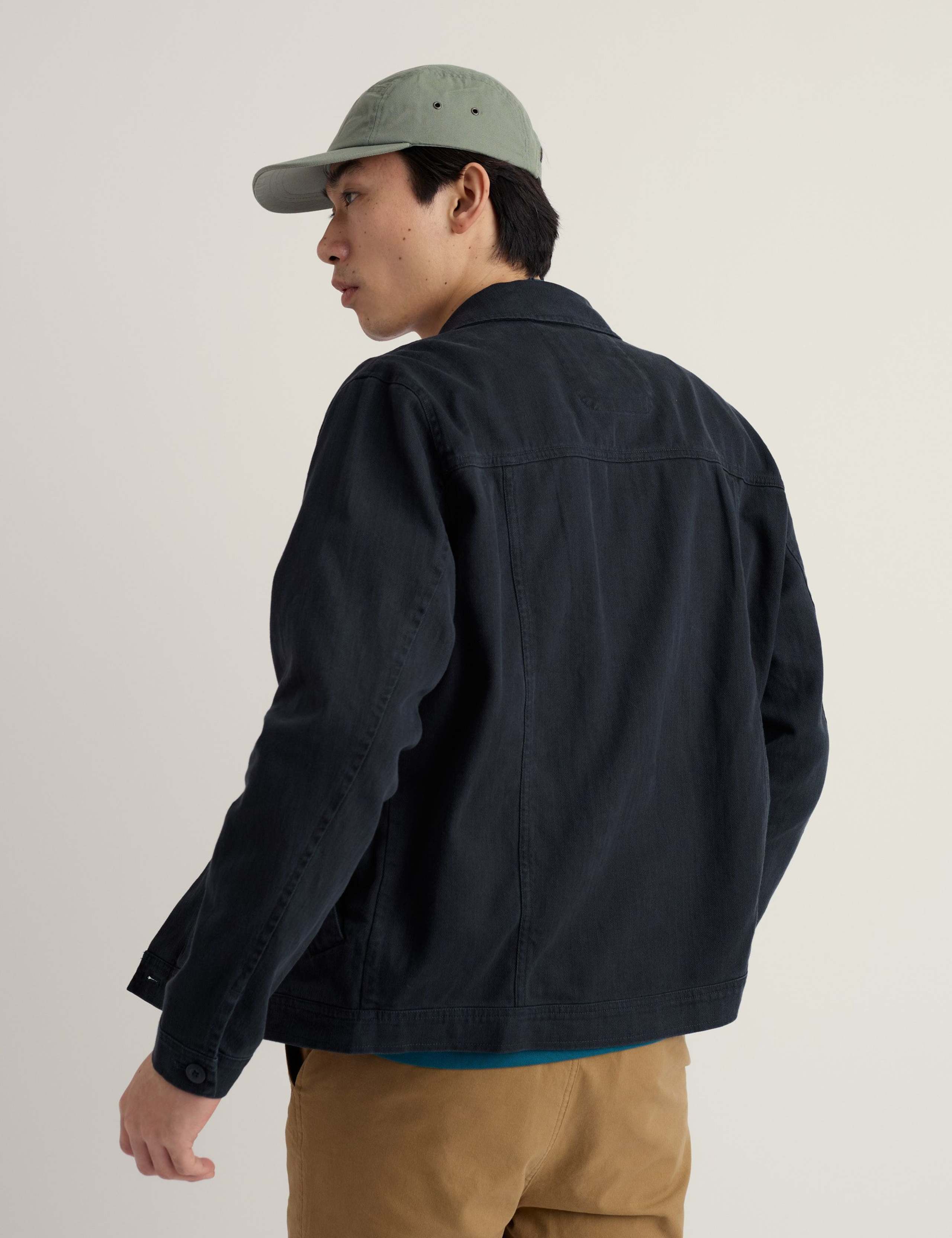 Cotton Linen Blend Utility Jacket 4 of 5
