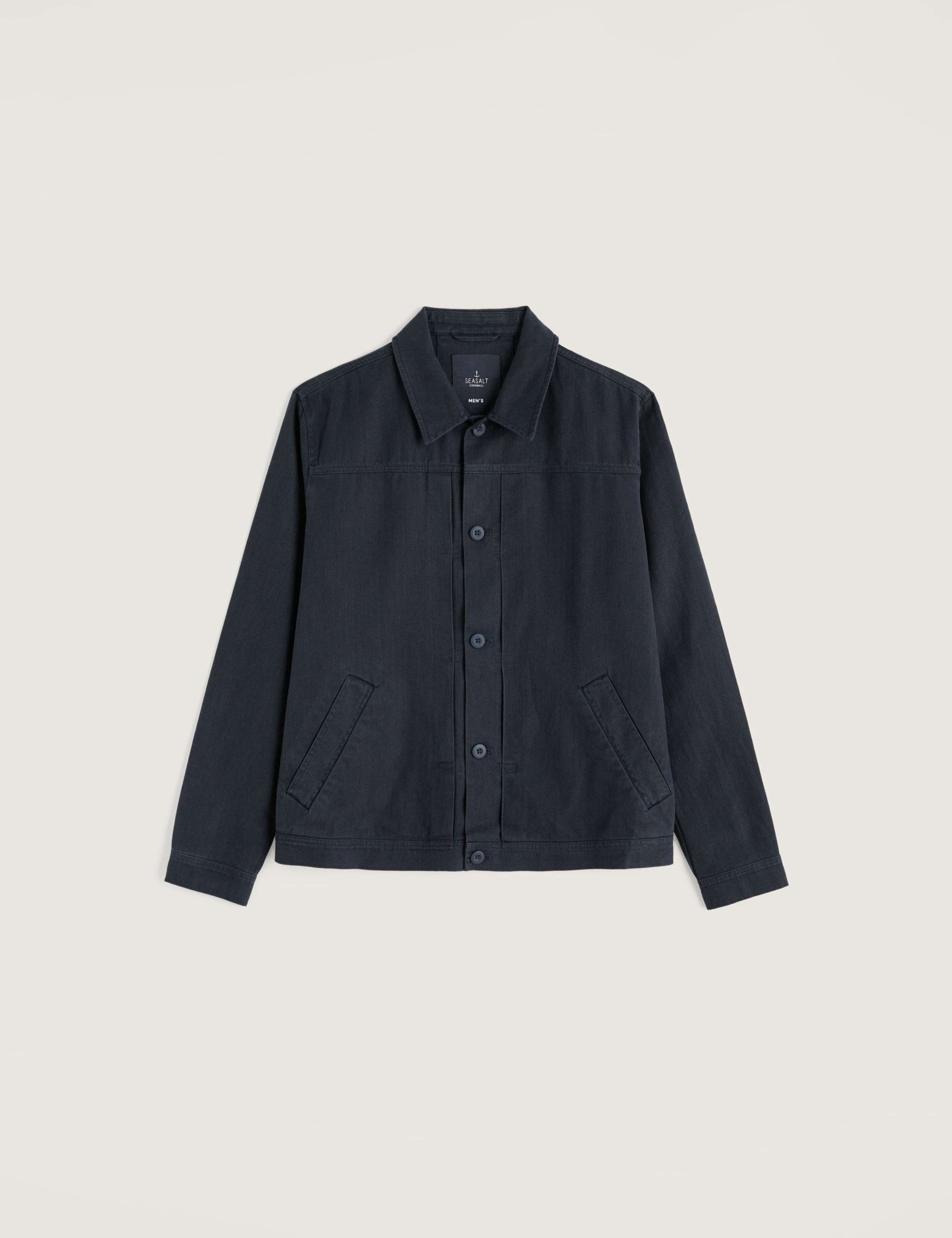 Cotton Linen Blend Utility Jacket 2 of 5