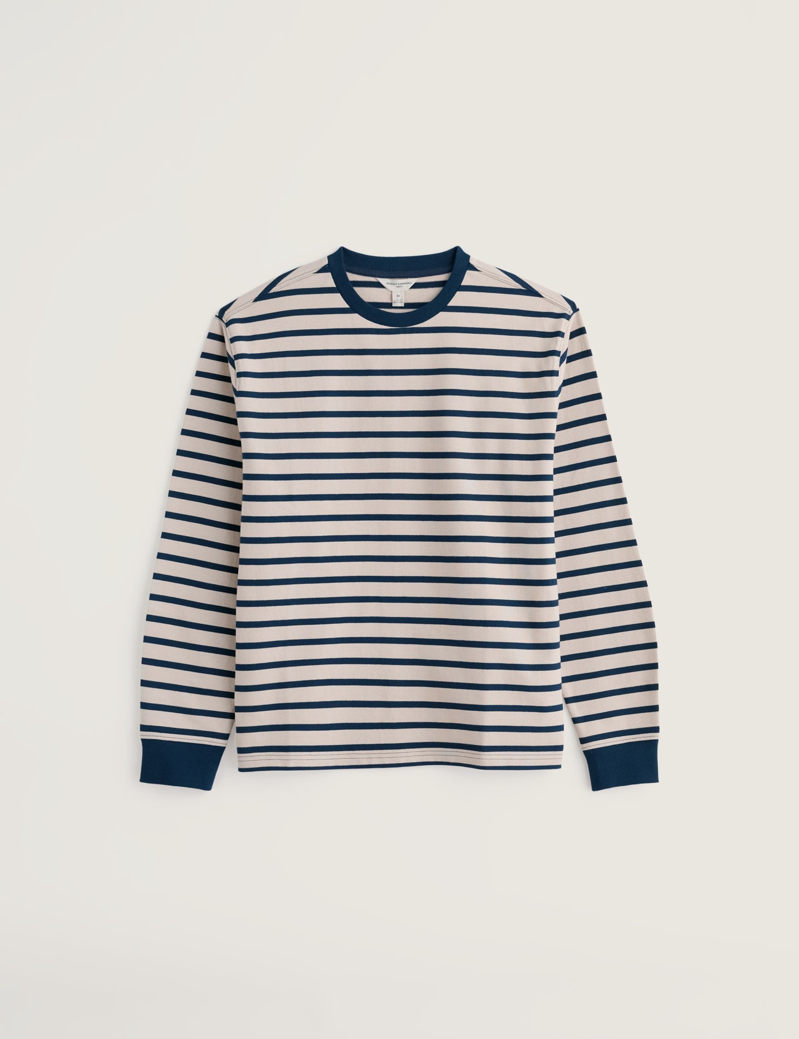 Pure Cotton Striped Crew Neck Top 2 of 5