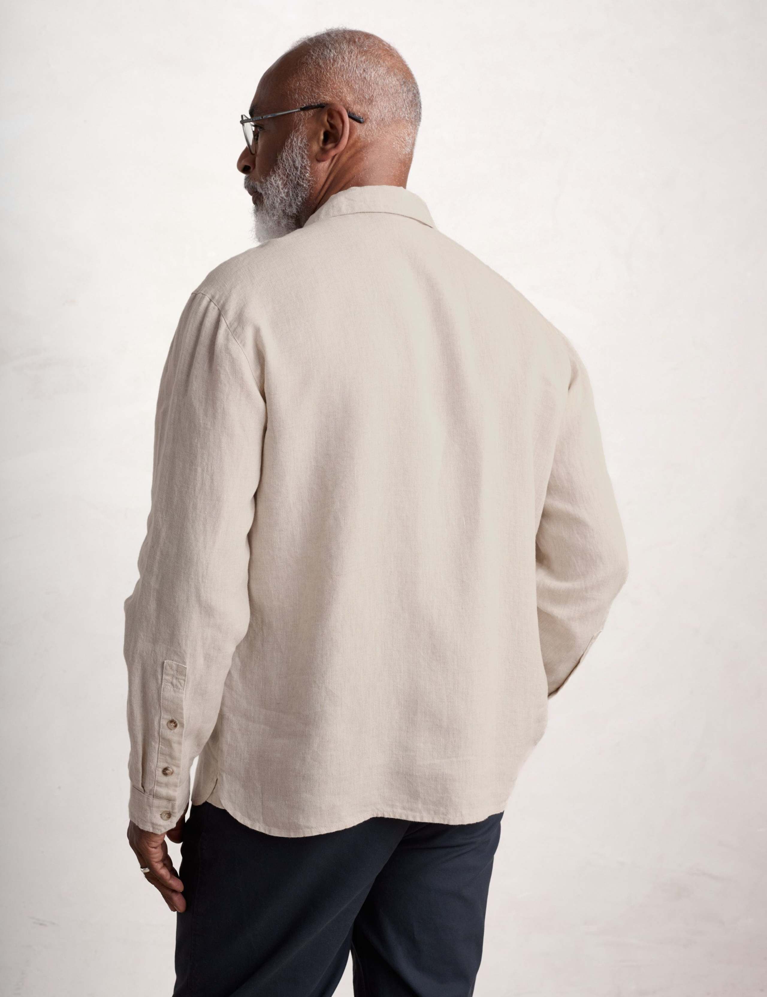 Relaxed Fit Pure Linen Shirt 3 of 4