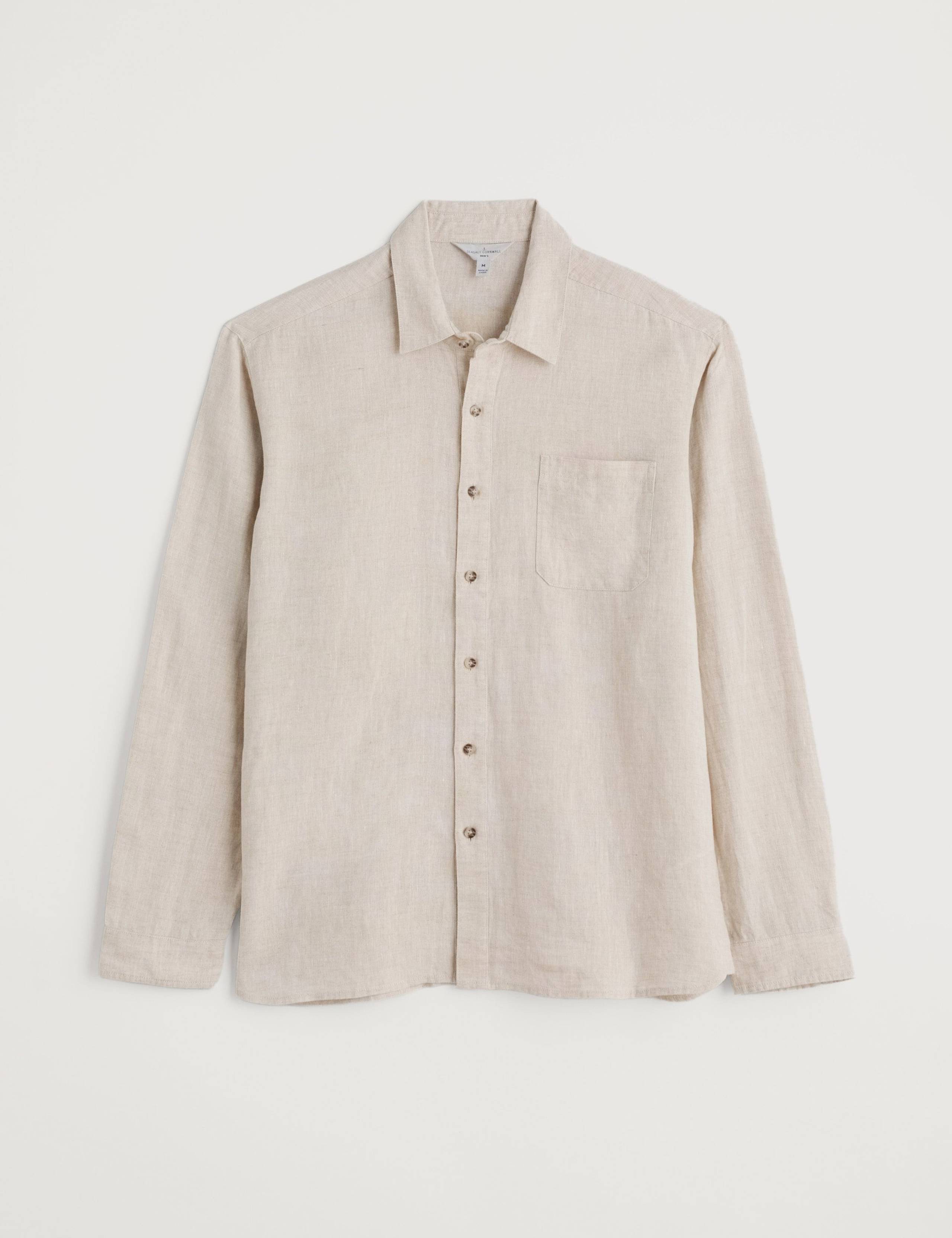 Relaxed Fit Pure Linen Shirt 2 of 4