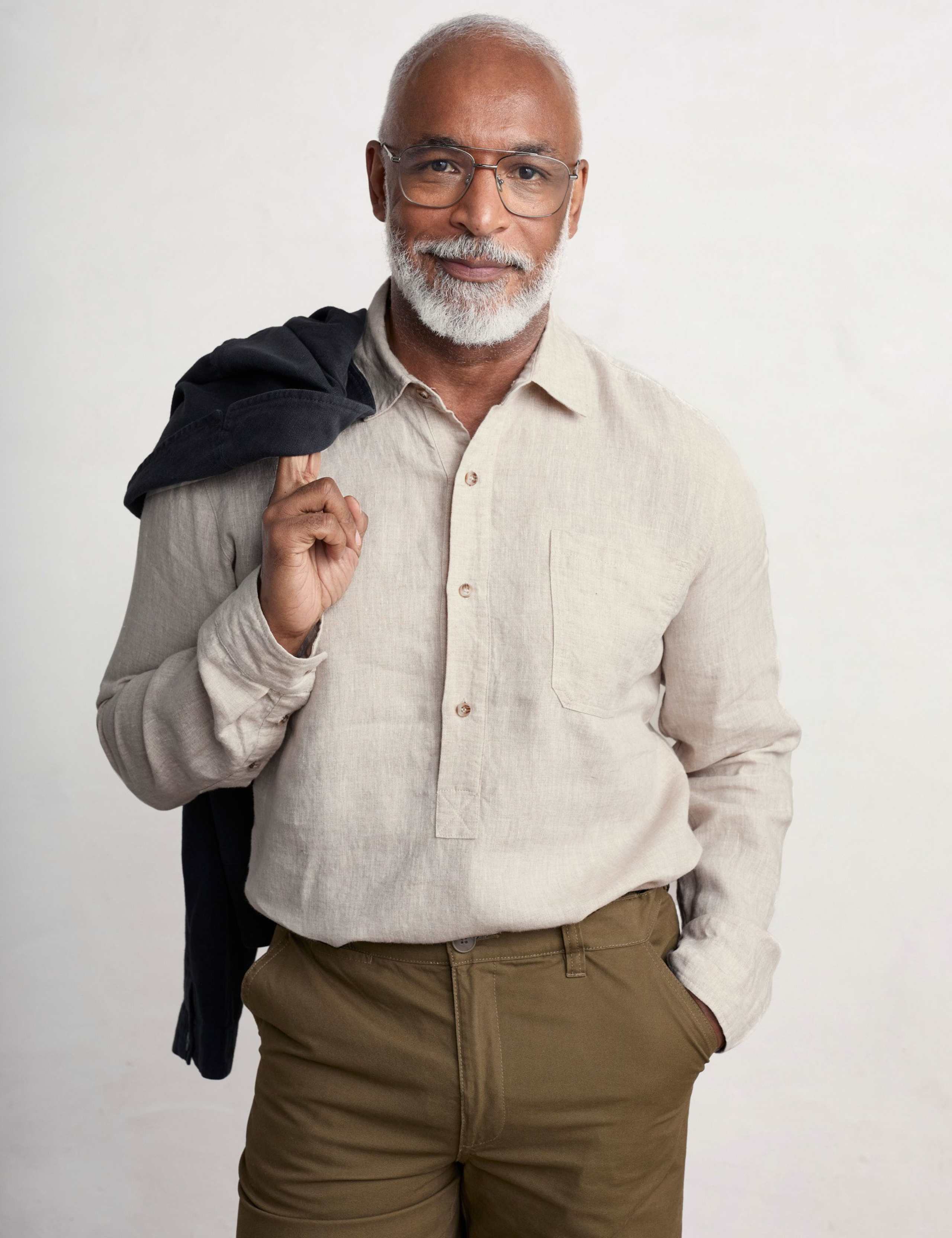 Relaxed Fit Pure Linen Overhead Shirt 3 of 5