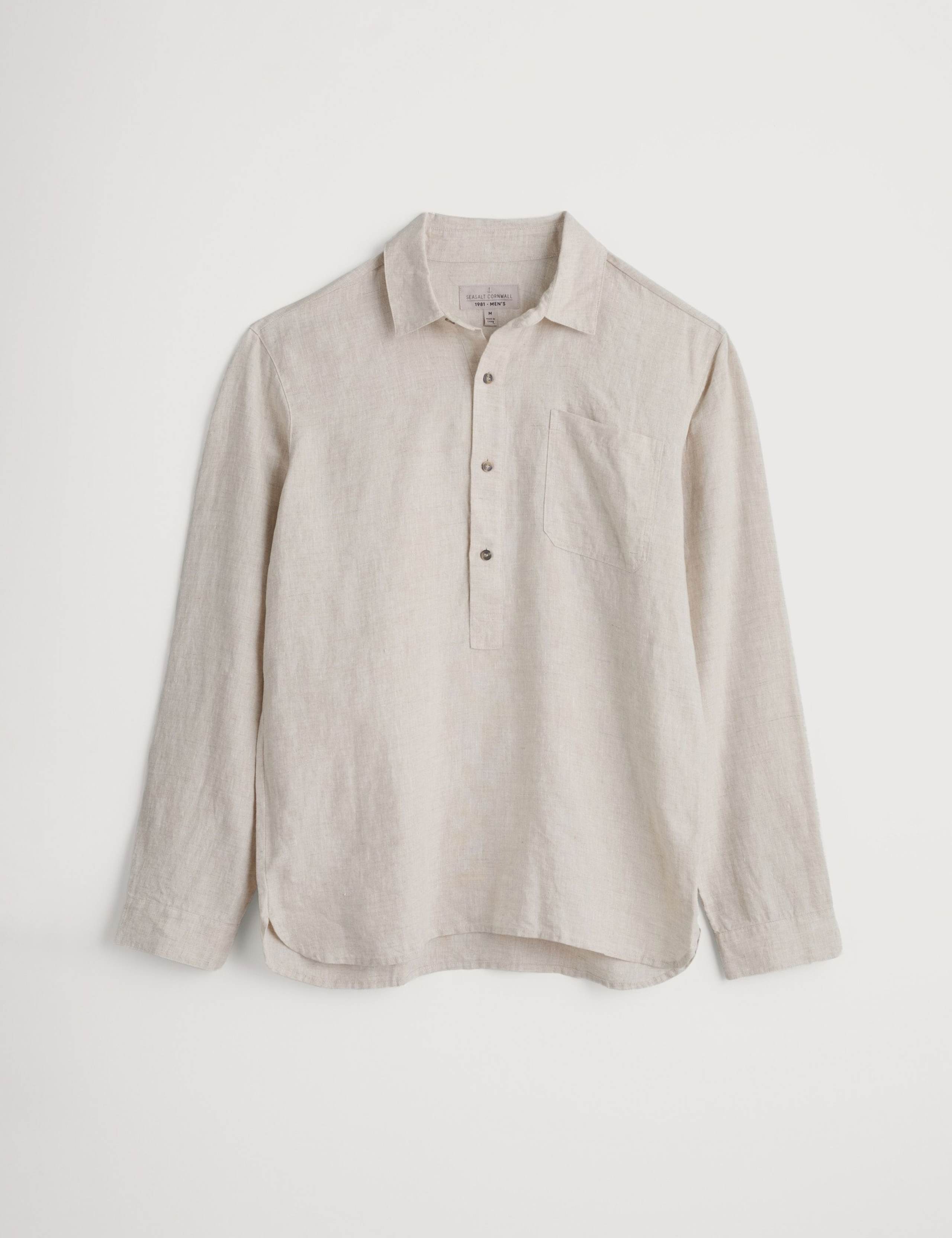 Relaxed Fit Pure Linen Overhead Shirt 2 of 5