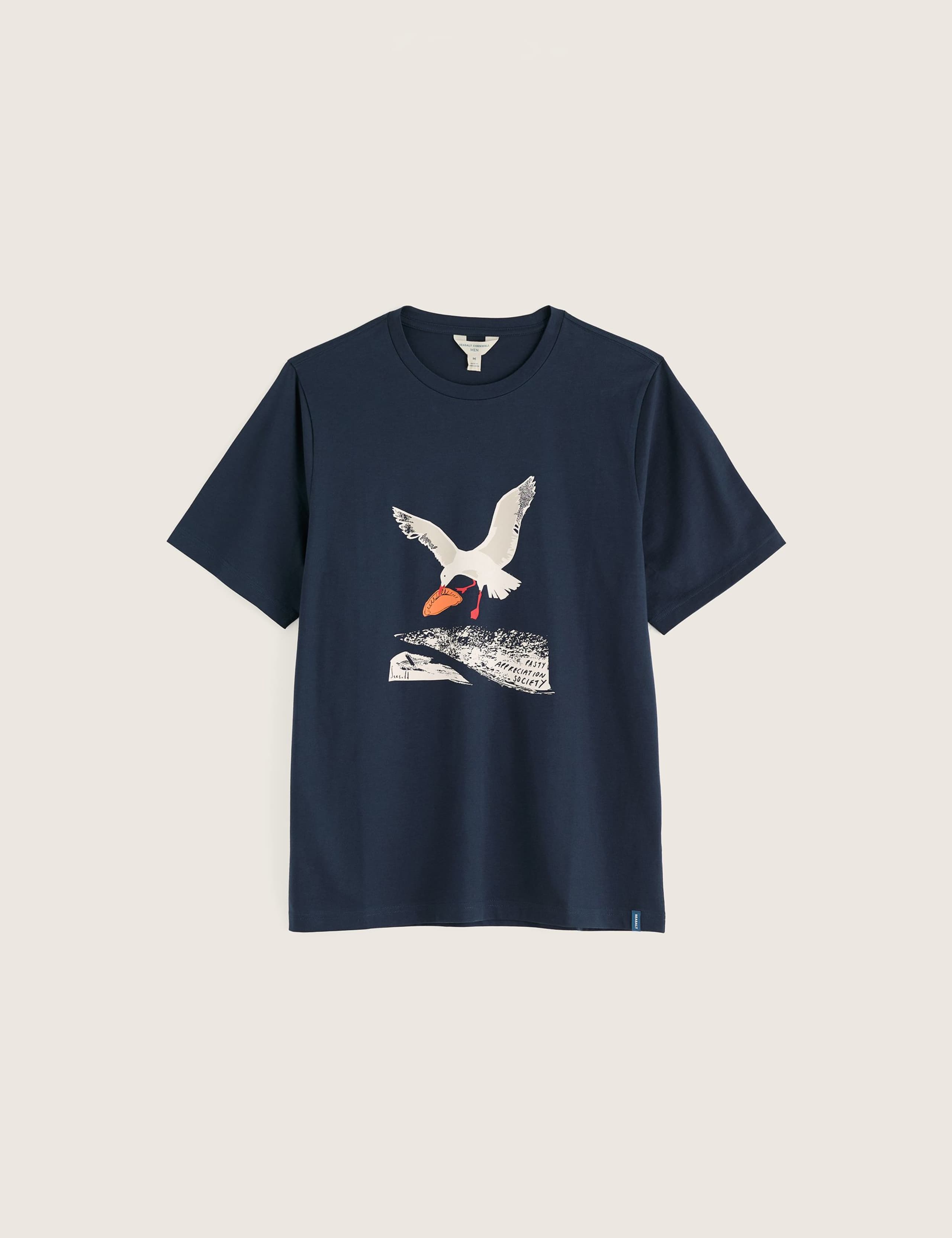 Pure Cotton Seagull Graphic T-Shirt 2 of 5