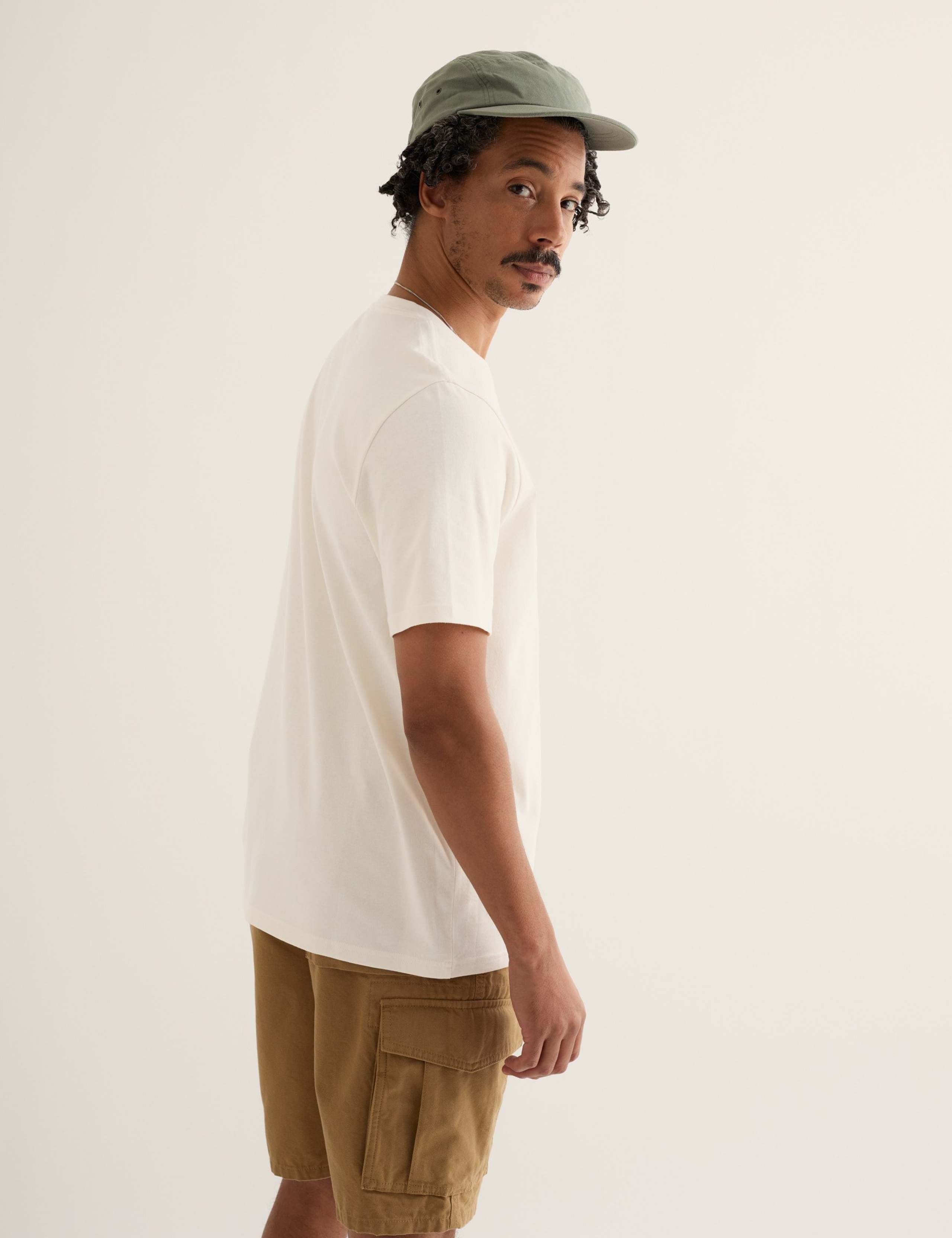 Pure Cotton Crab Graphic Crew Neck T-Shirt 4 of 5