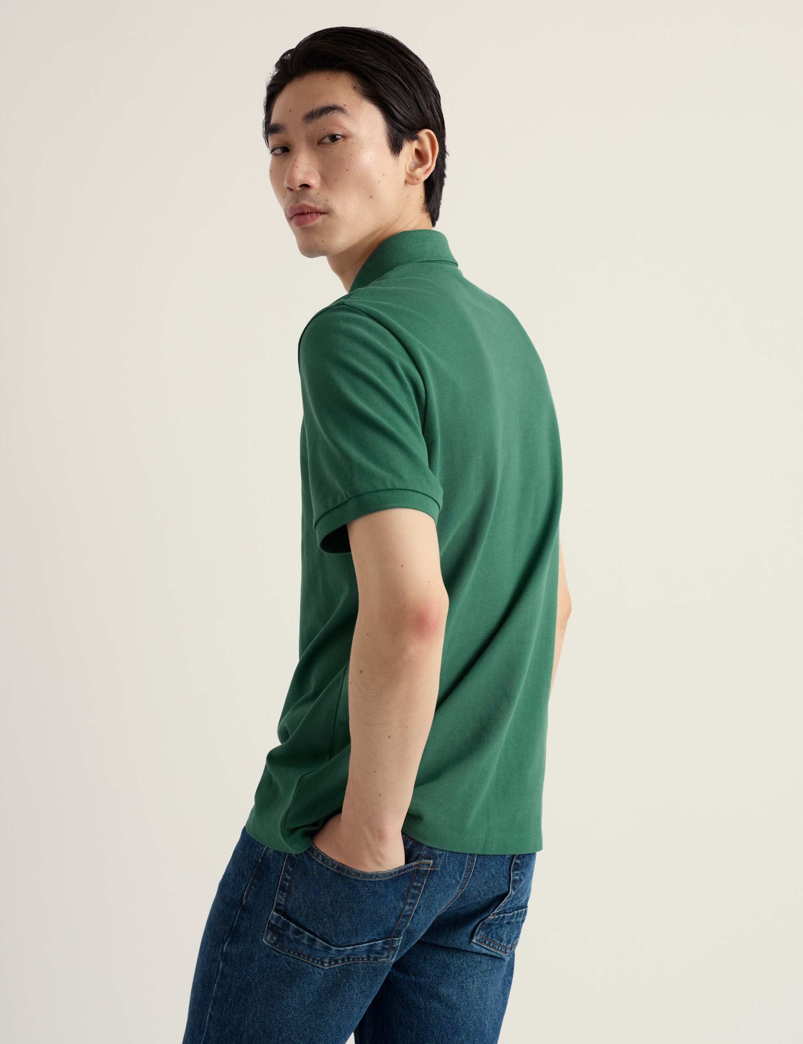 Pure Cotton Pique Polo Shirt 4 of 5