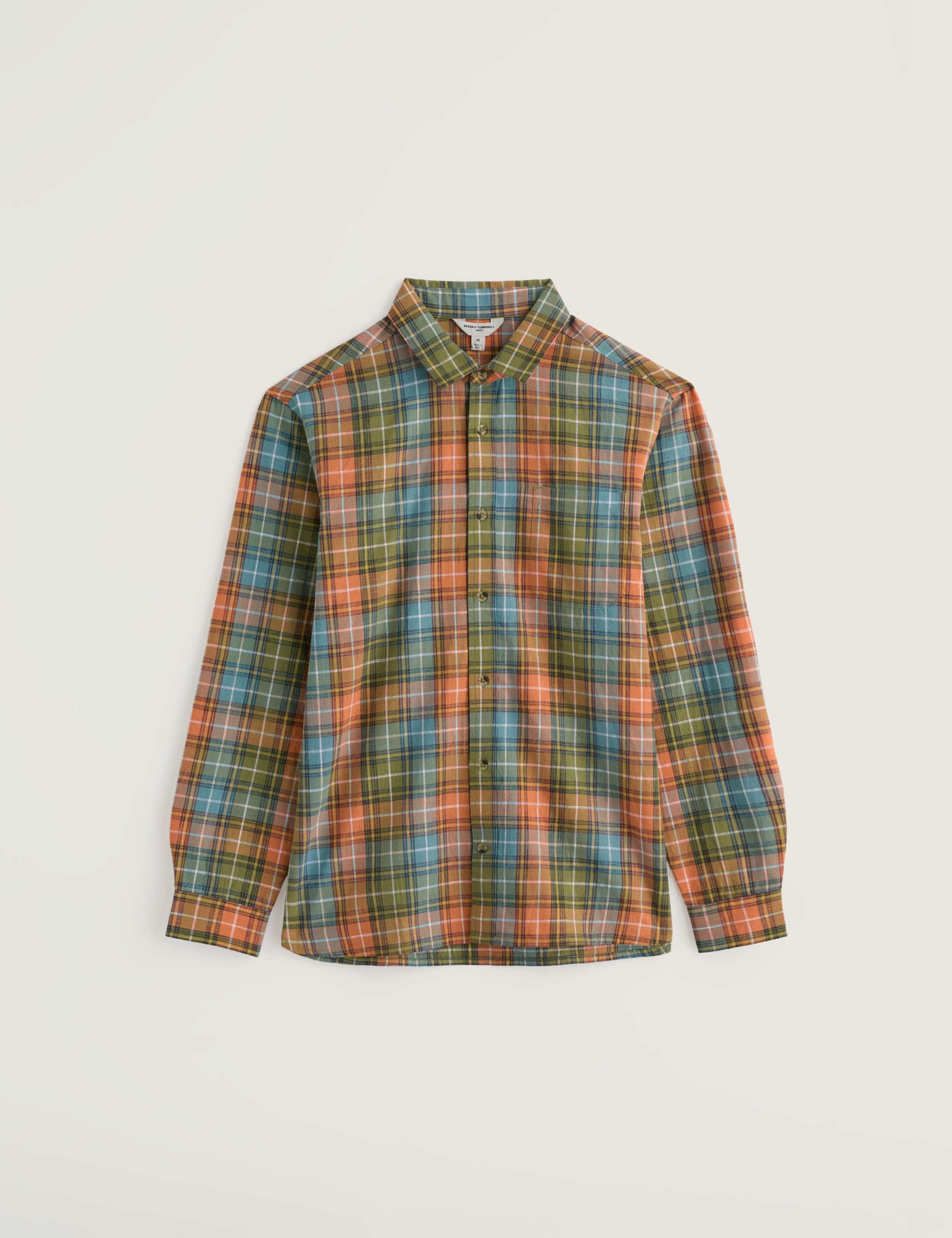 Relaxed Fit Pure Cotton Checked Shirt 2 of 5