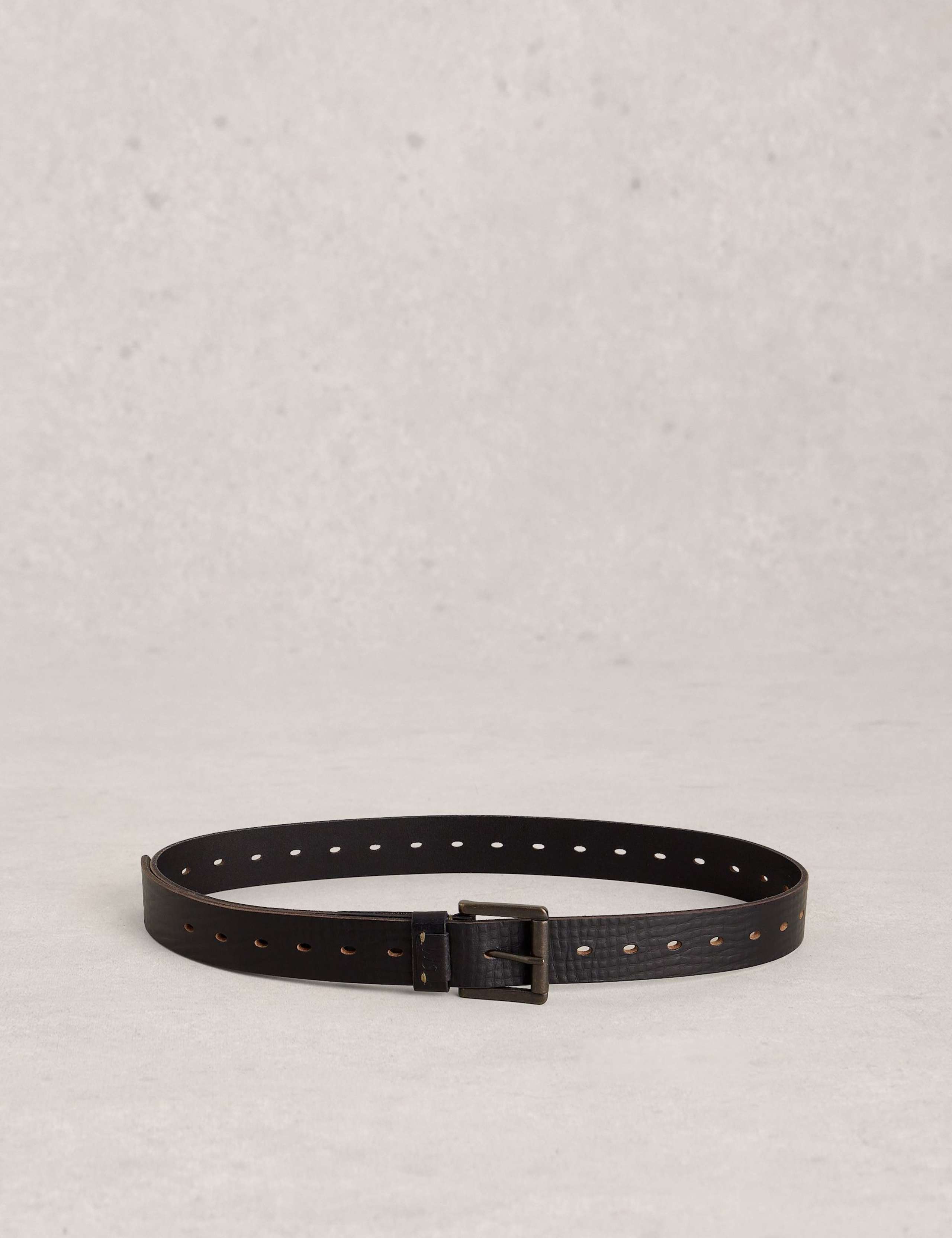 Leather Multi Punch Belt 3 of 3