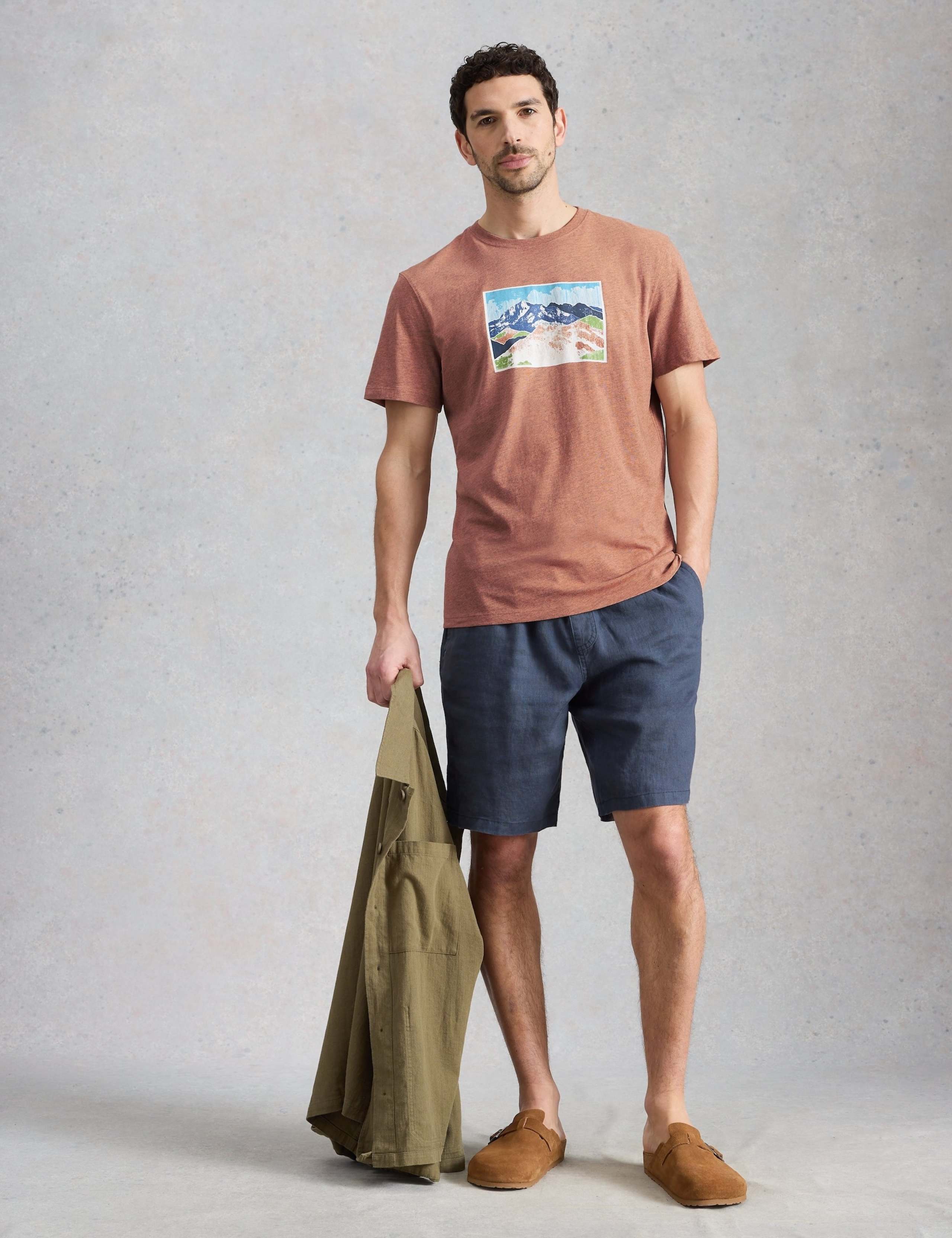 Cotton Rich Mountain Graphic T-Shirt 3 of 6
