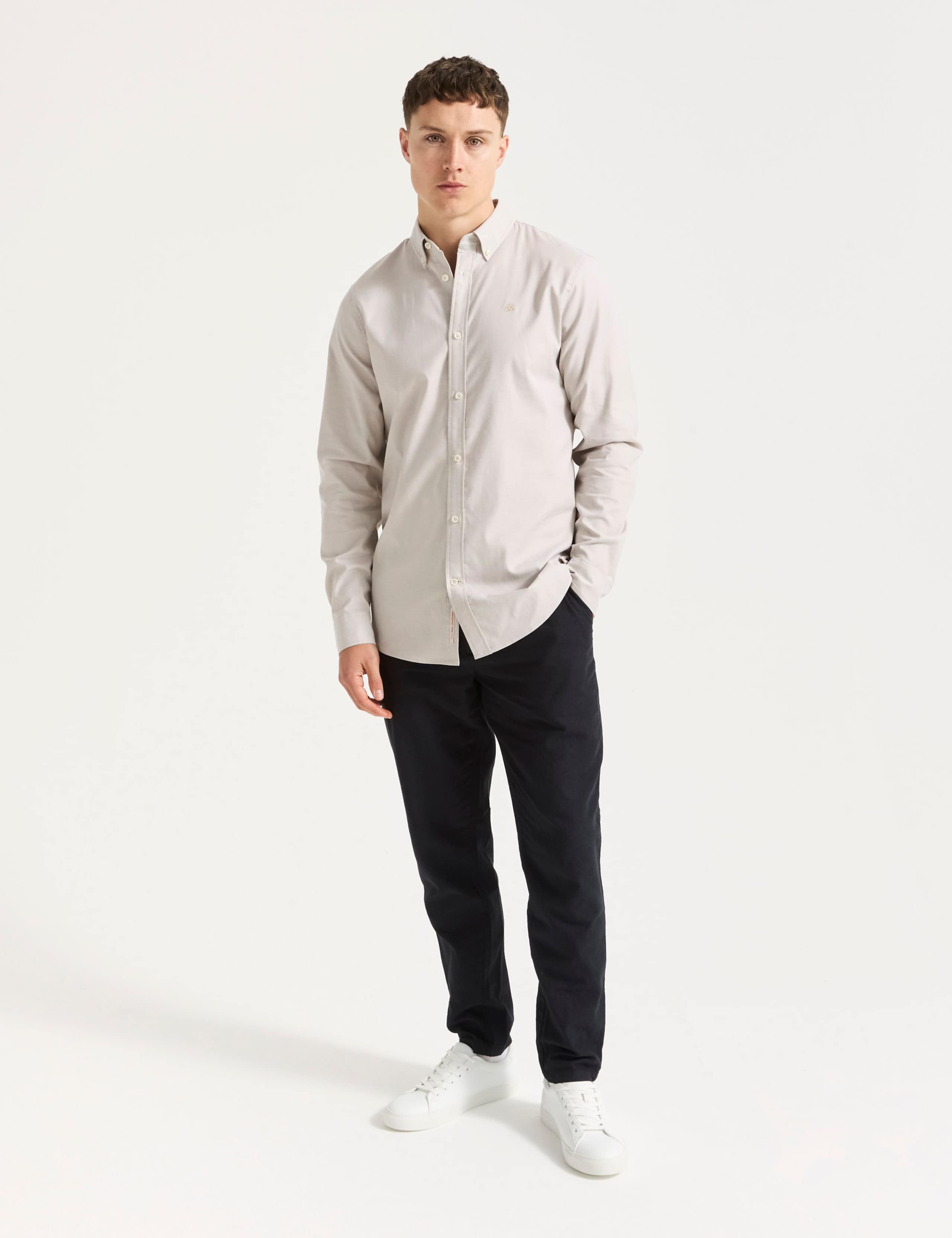 Regular Fit Cotton Rich Oxford Shirt 3 of 5