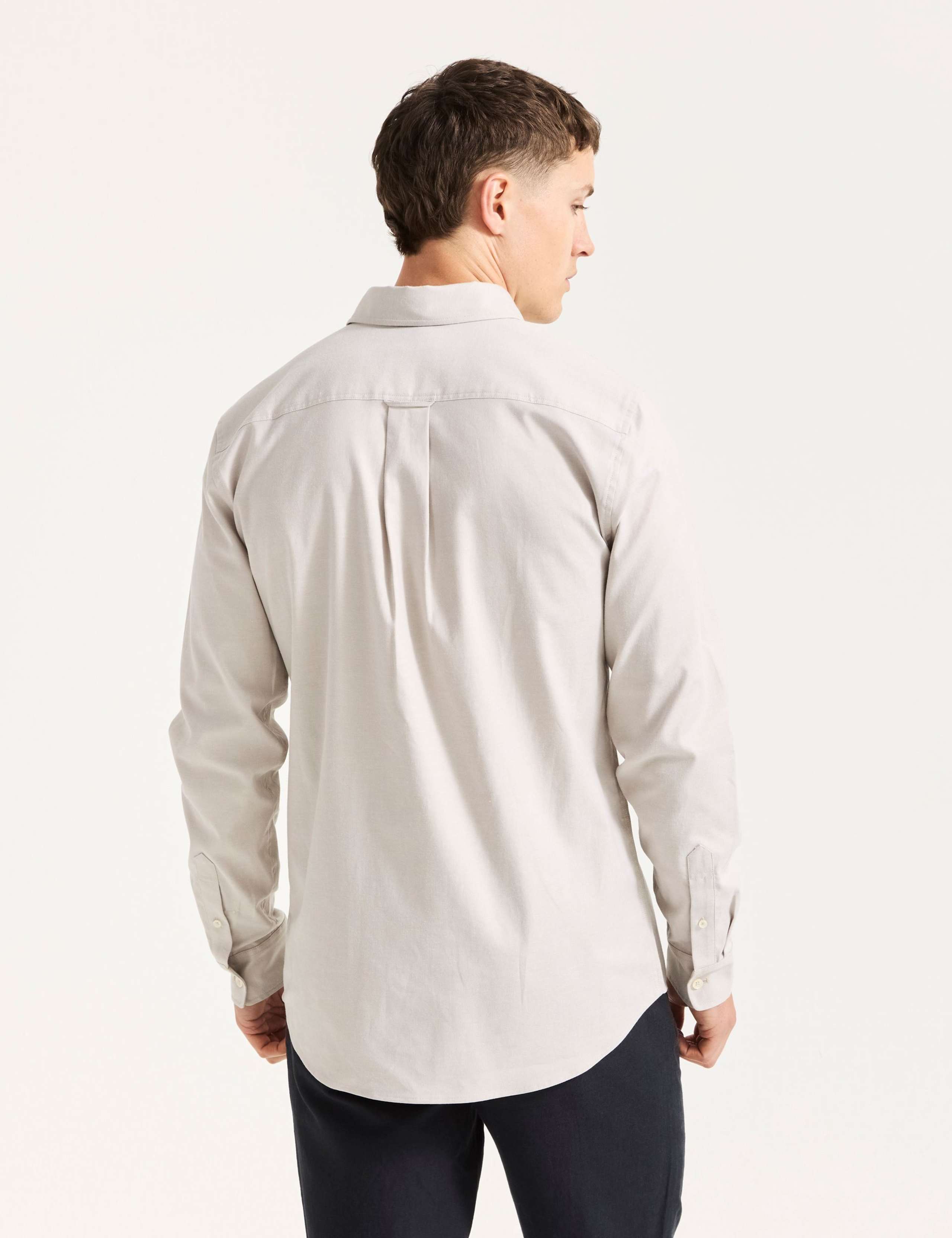 Regular Fit Cotton Rich Oxford Shirt 5 of 5