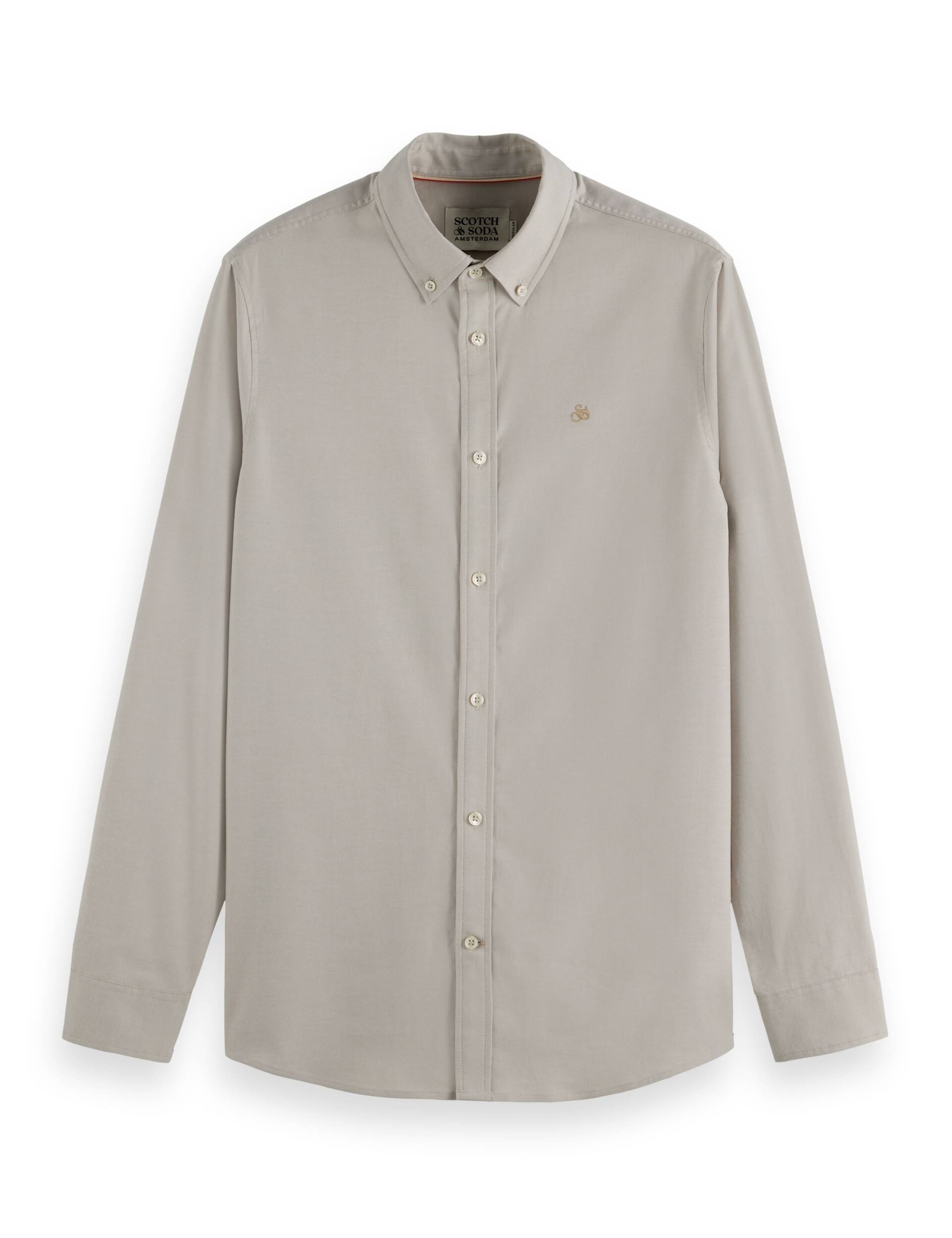 Regular Fit Cotton Rich Oxford Shirt 2 of 5