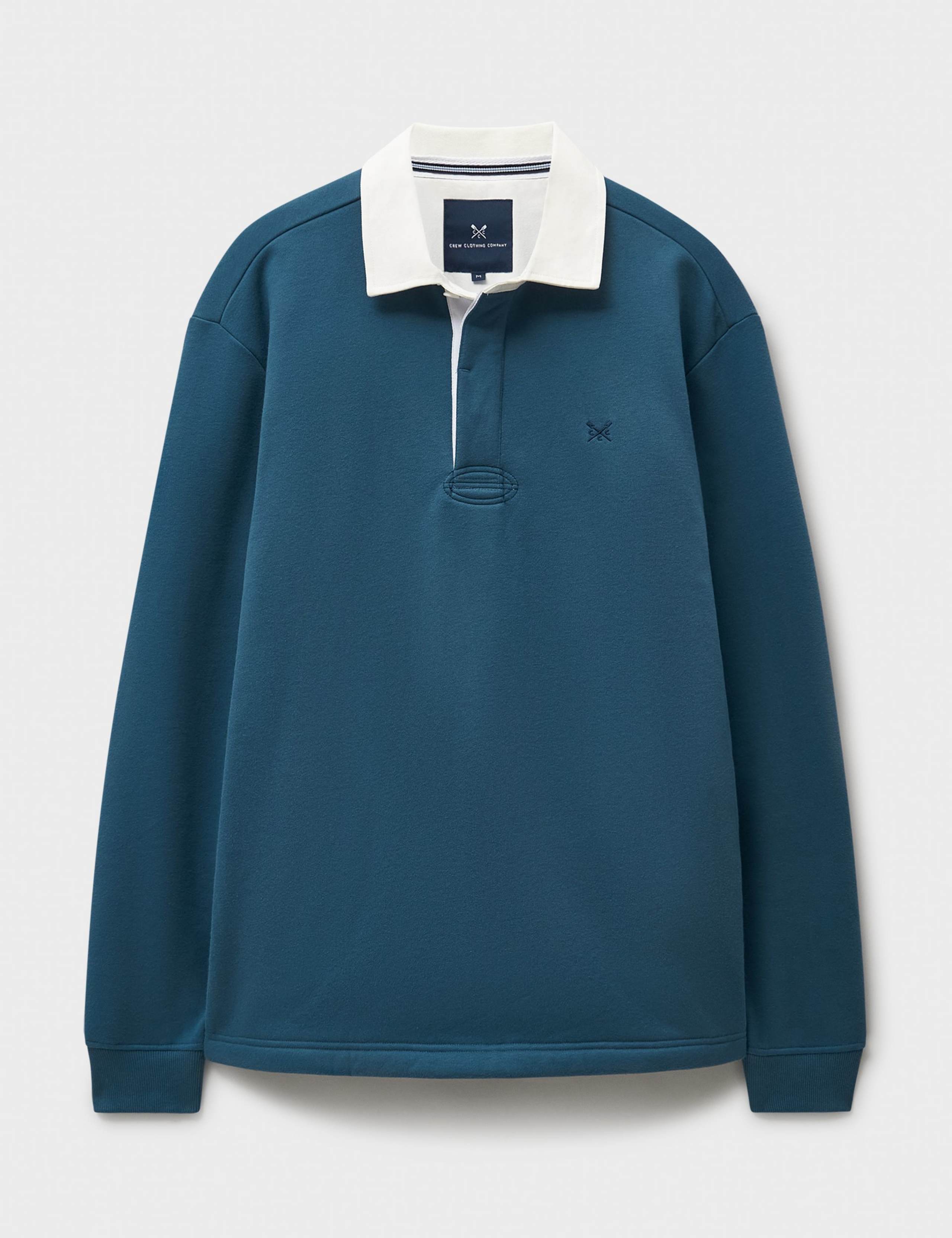 Cotton Rich Chambray Collar Rugby Shirt 2 of 5